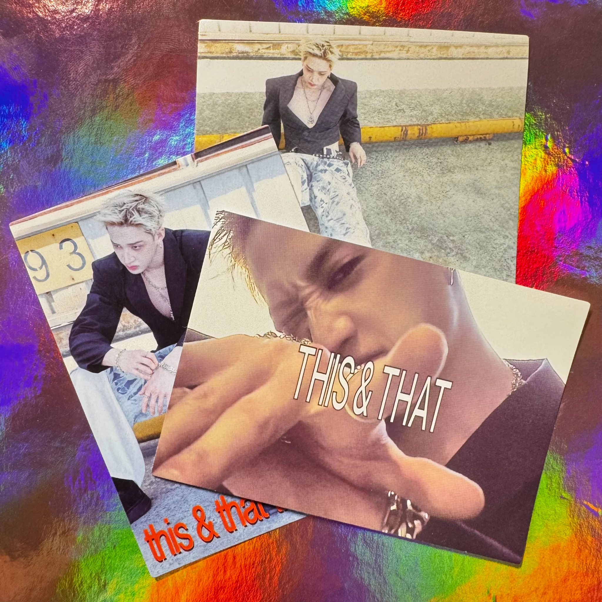 Stray Kids Bang Chan Stray Kids - Bang Chan - THIS & THAT Album album photocard & version listing photo 3