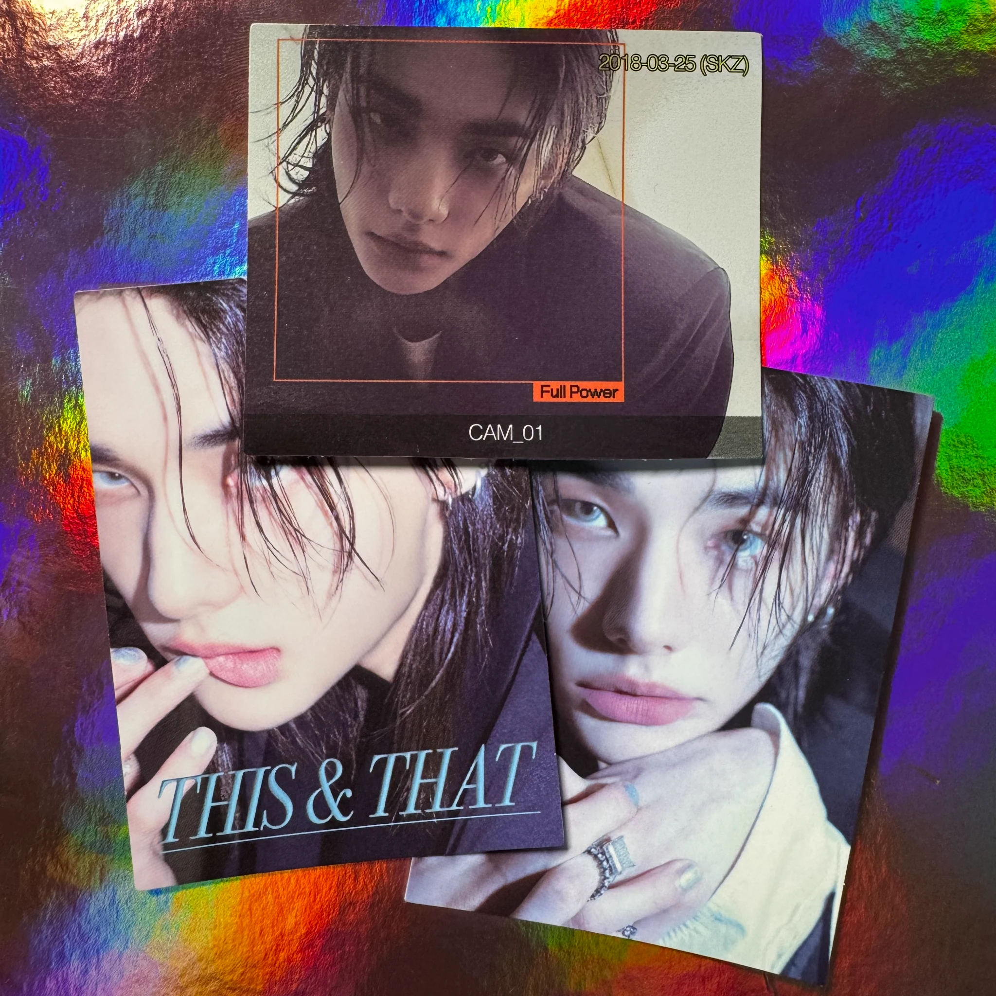 Stray Kids Hyunjin Stray Kids - Hyunjin - THIS & THAT Album album photocard first press only & version listing photo 3