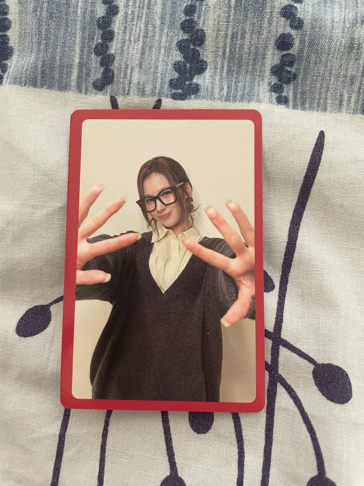 TWICE Sana TWICE - Sana - TEN: The Story Goes On Album preorder card listing photo 1