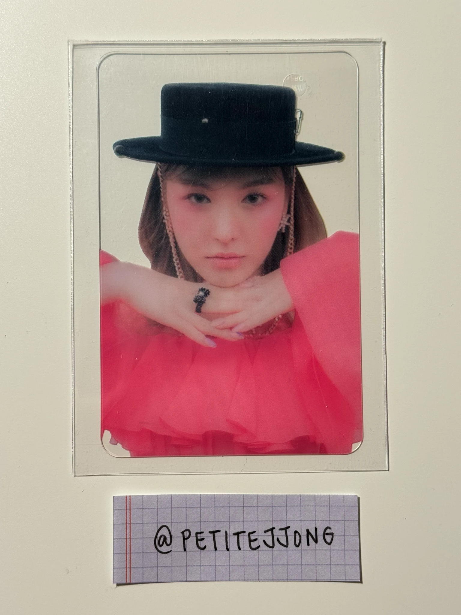 Red Velvet Wendy Red Velvet - Wendy - Like Water Album clear album photocard photobook version listing photo 1