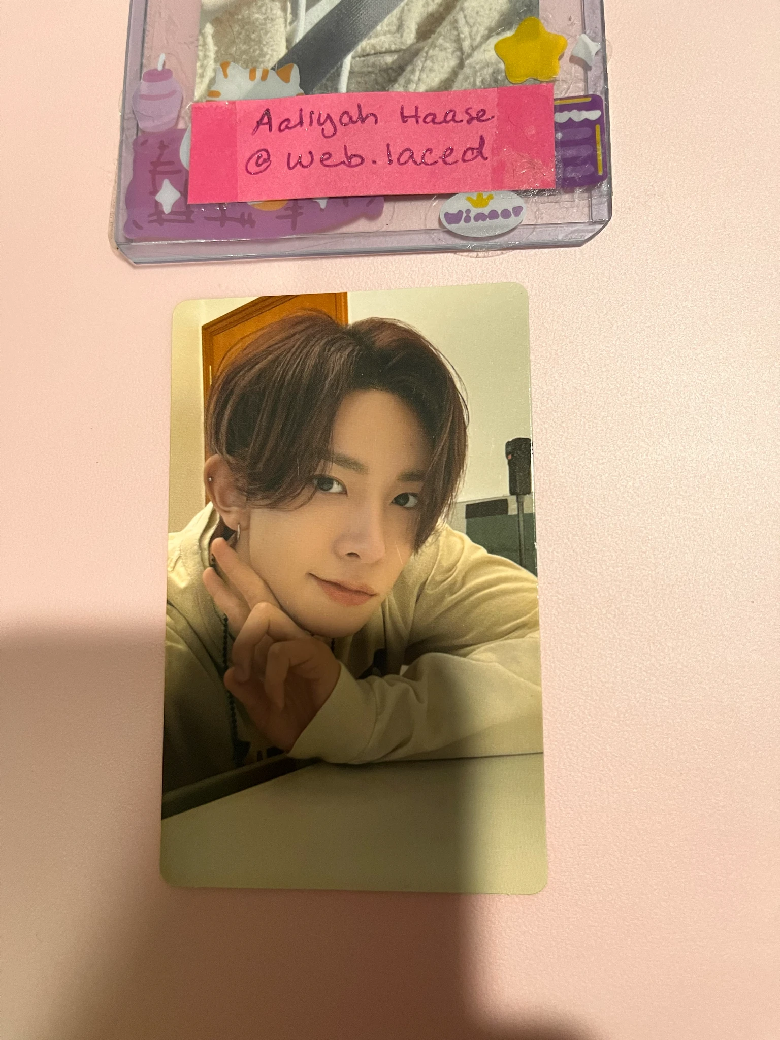 ENHYPEN Evan (Heeseung) ENHYPEN - Heeseung - ROMANCE: UNTOLD Album musicplant round 2 lucky draw listing photo 1