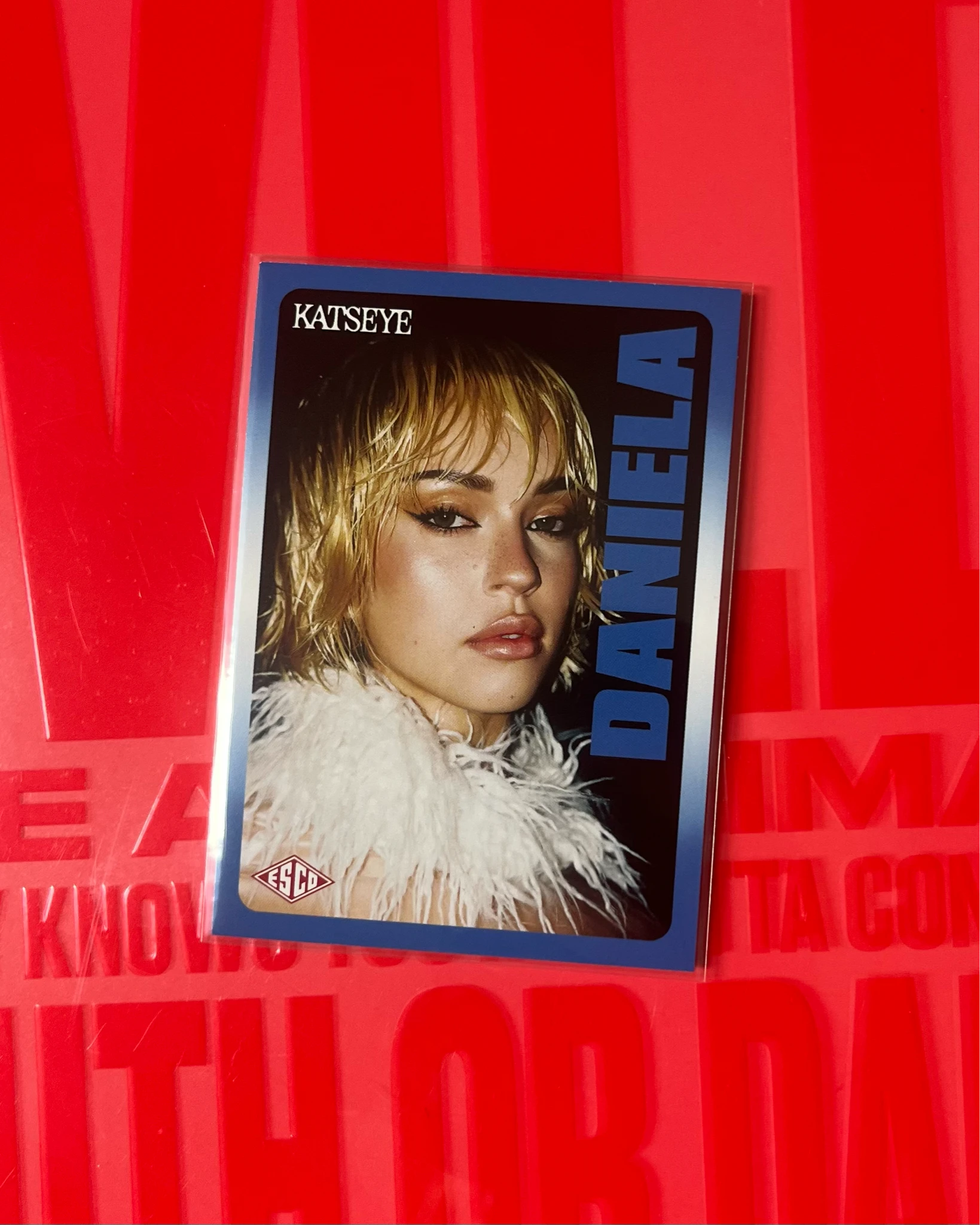KATSEYE Daniela KATSEYE - Daniela - ESCO “WILD” Trading Cards Other trading card listing photo 1