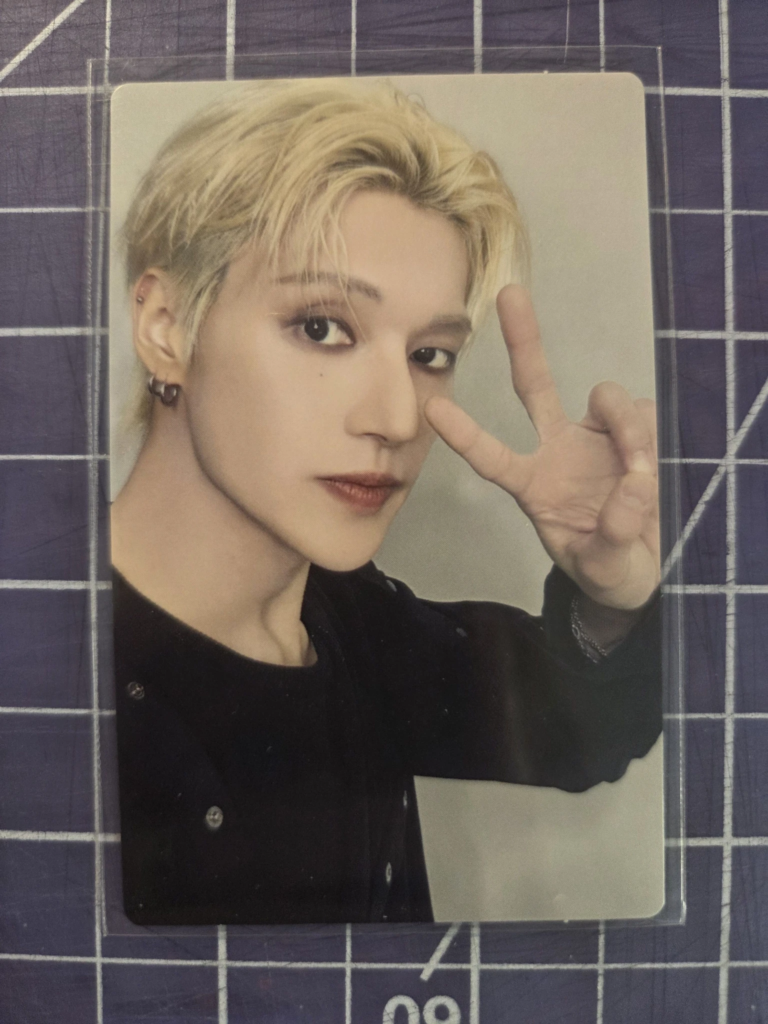ATEEZ Wooyoung ATEEZ - Wooyoung - Ashes to Light Album solo version album photocard japanese album listing photo 1