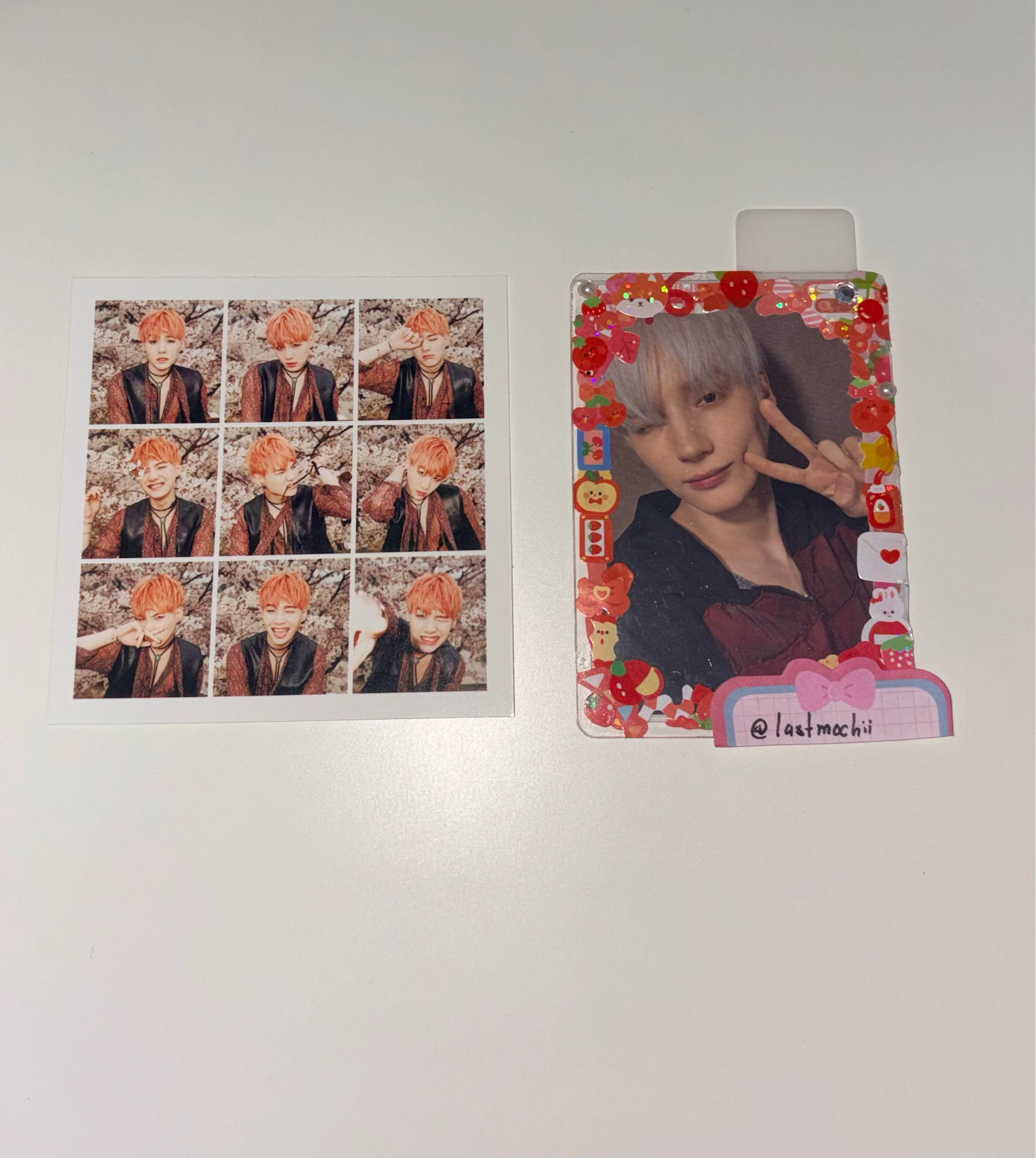 BTS SUGA BTS - SUGA - The Most Beautiful Moment in Life Pt.1 Album album photocard non-standard size listing photo 1