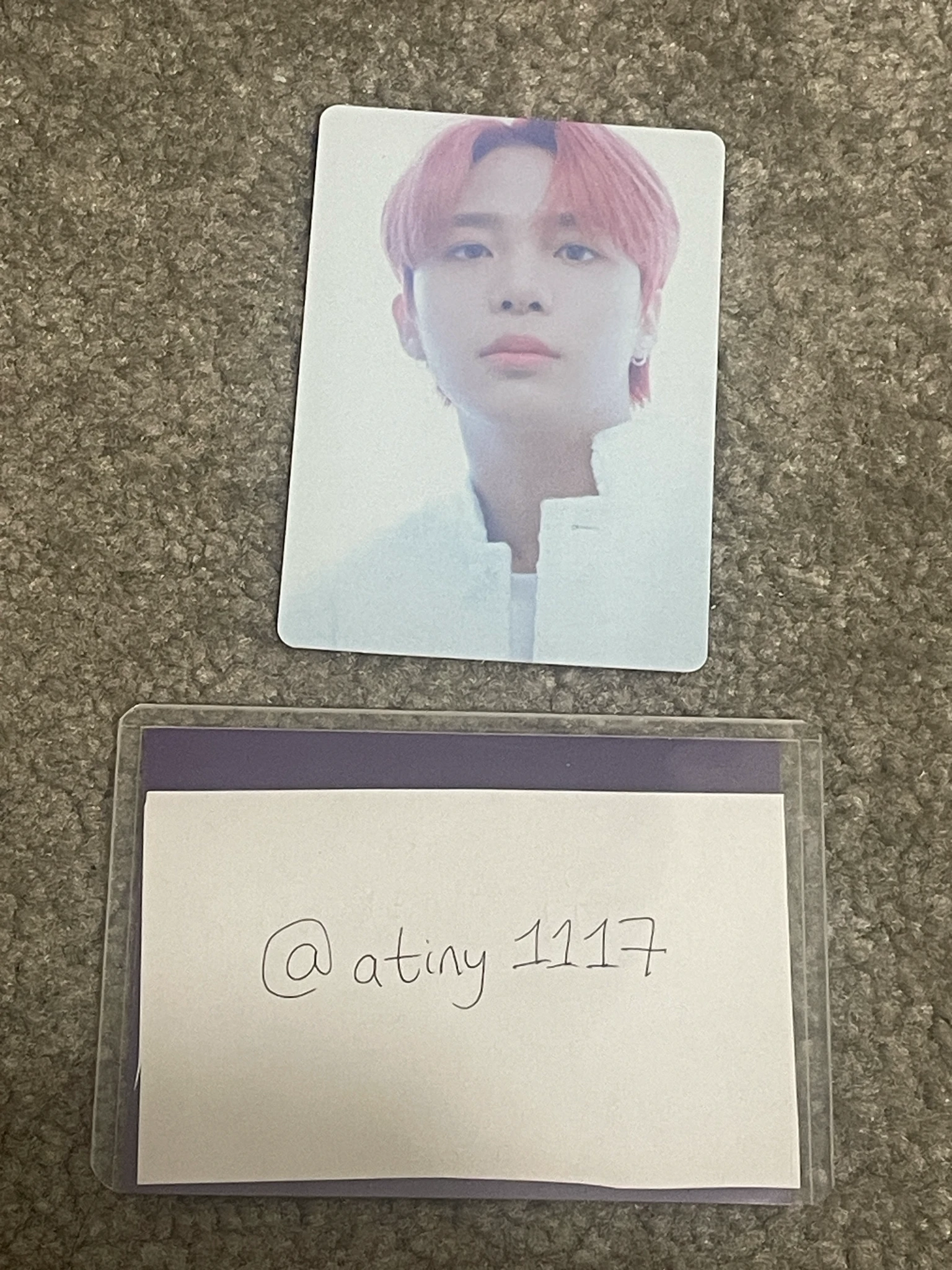 ATEEZ Jongho ATEEZ - Jongho - Into the A to Z Album album photocard standard version FPO listing photo 1