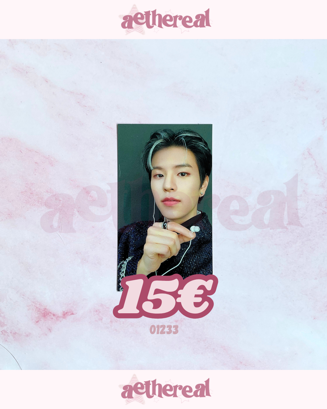 Stray Kids Seungmin Stray Kids - Seungmin - The Sound Album album photocard B version limited version listing photo 1