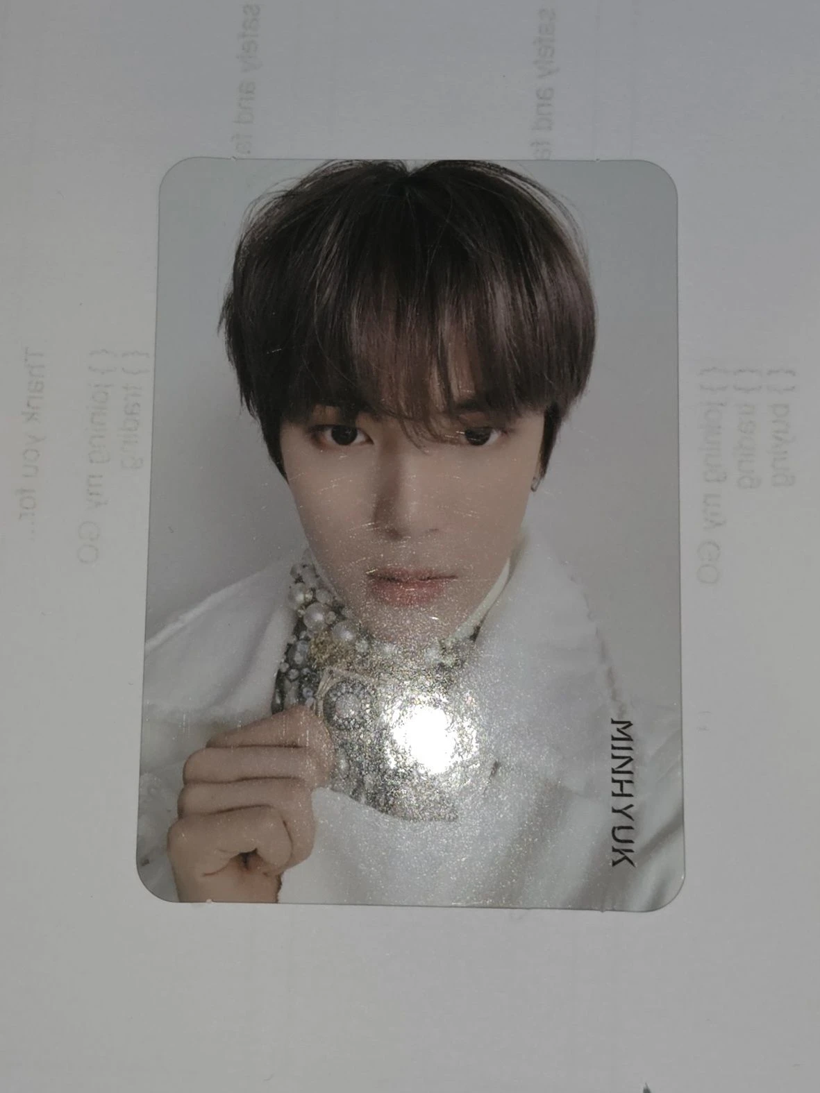 MONSTA X Minhyuk MONSTA X - Minhyuk - Take.2 We Are Here Album album photocard listing photo 1