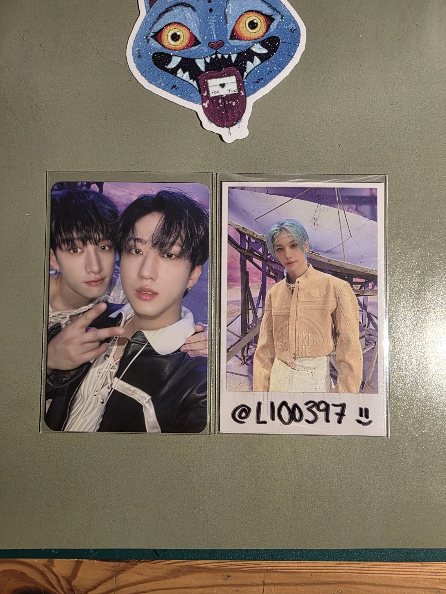 Stray Kids Stray Kids - Bang Chan & Changbin - Rock-Star Album album photocard listing photo 1