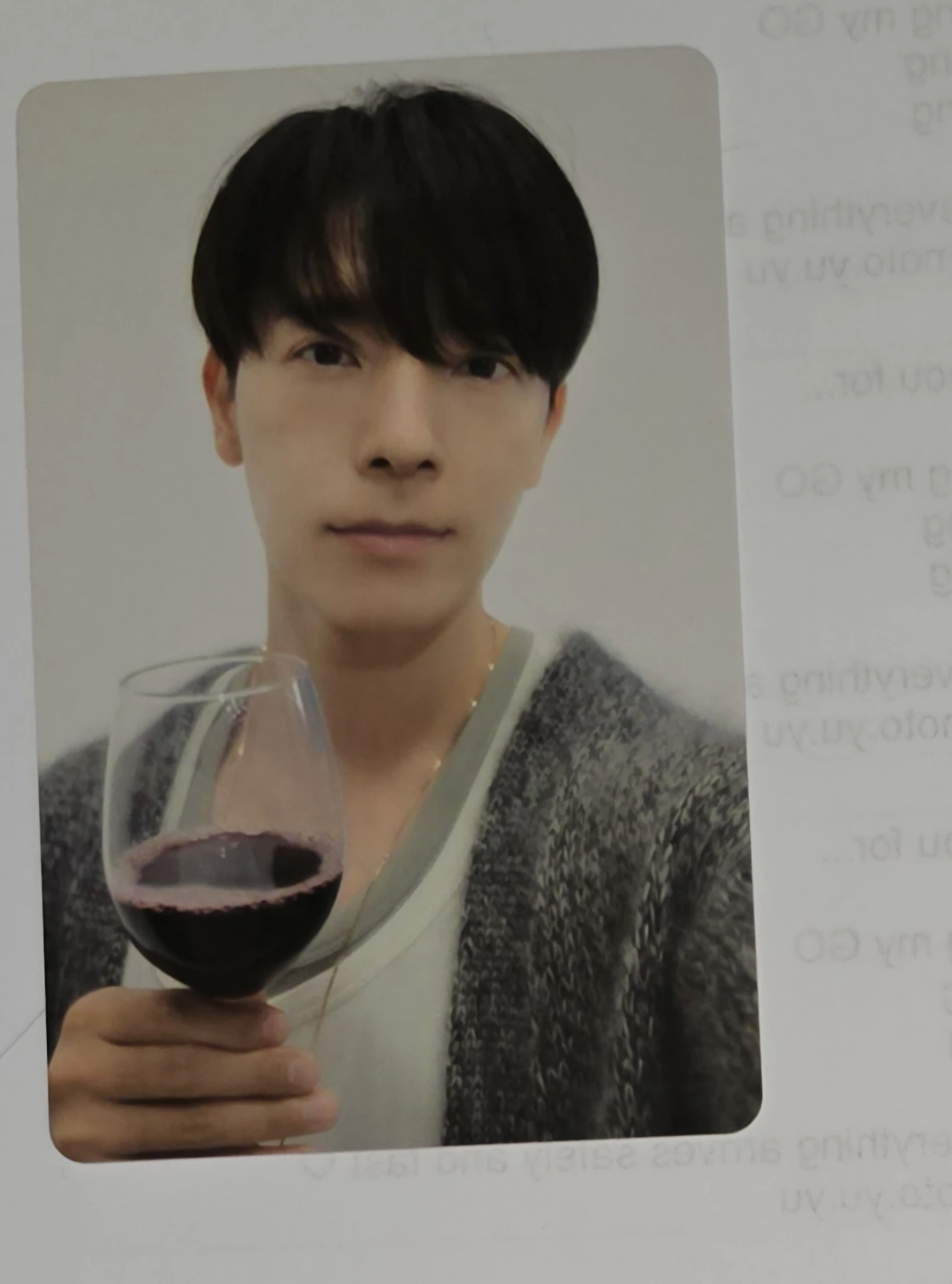 SUPER JUNIOR Donghae SUPER JUNIOR - Donghae - 2025 SMTOWN: THE CULTURE, THE FUTURE Album concept version listing photo 1