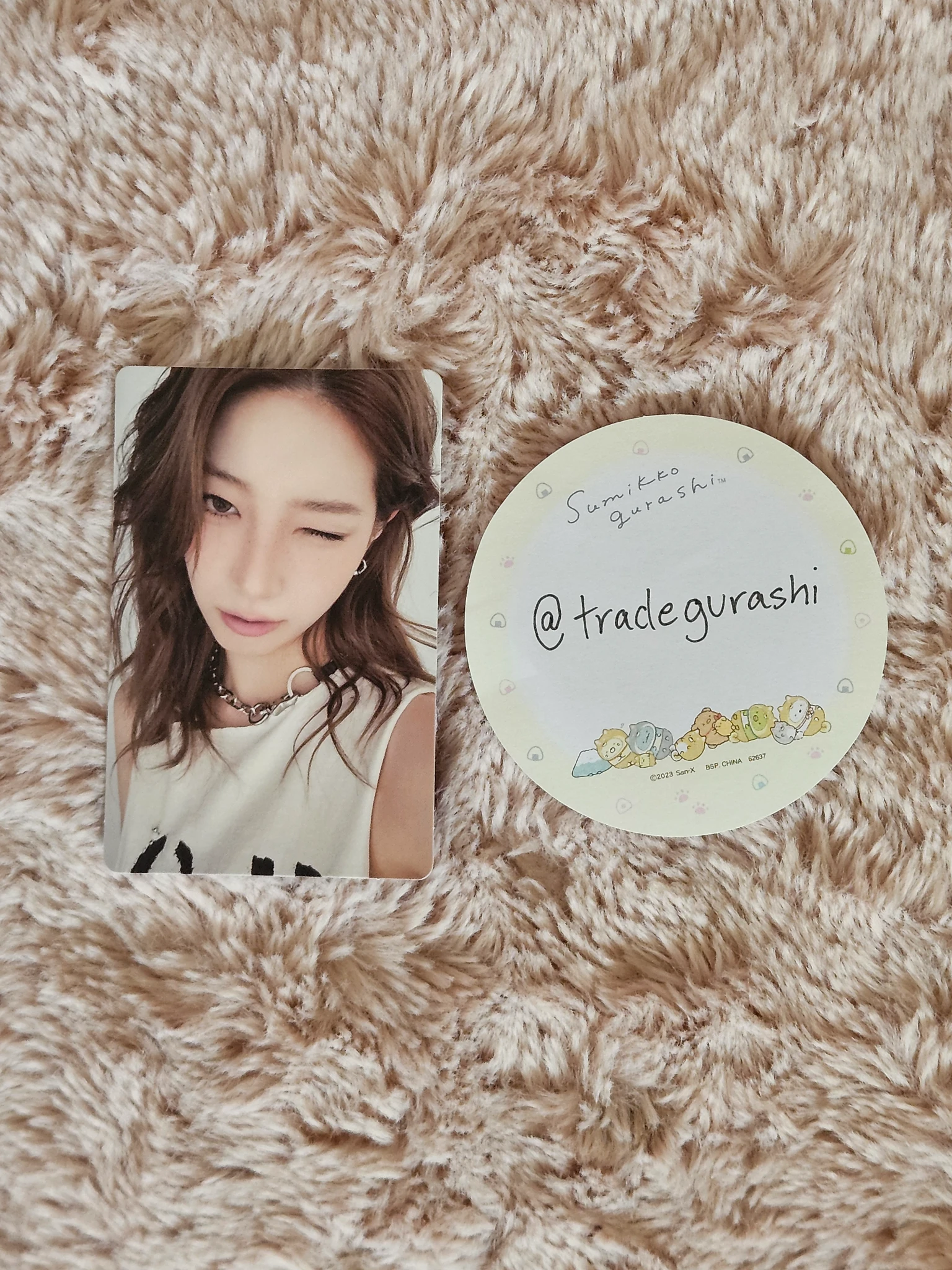 LE SSERAFIM Kazuha LE SSERAFIM - Kazuha - SPAGHETTI Album album photocard stress ball listing photo 1