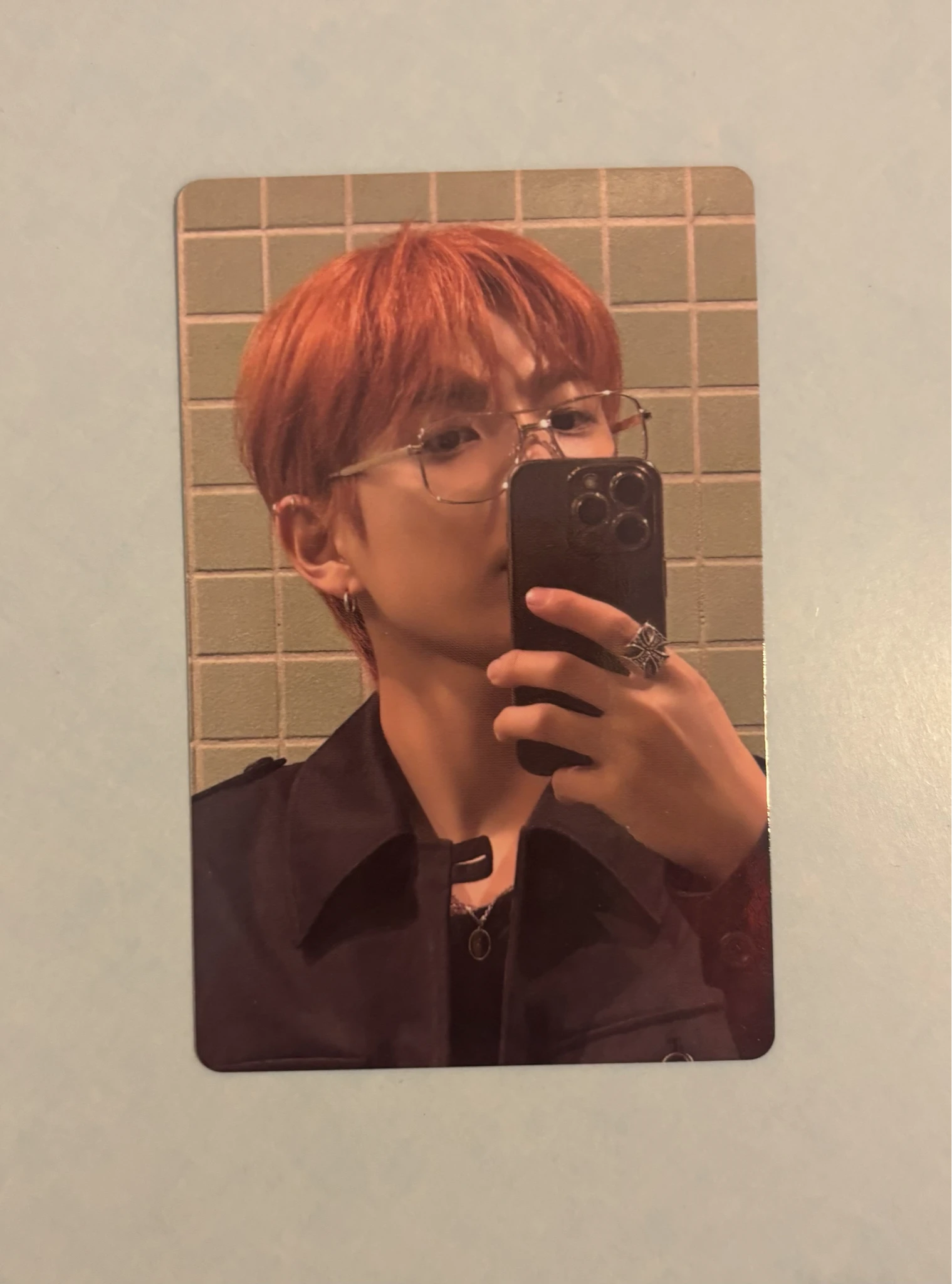 ATEEZ Hongjoong ATEEZ - Hongjoong - Golden Hour : Part.4 Album A version version 2 album photocard listing photo 1