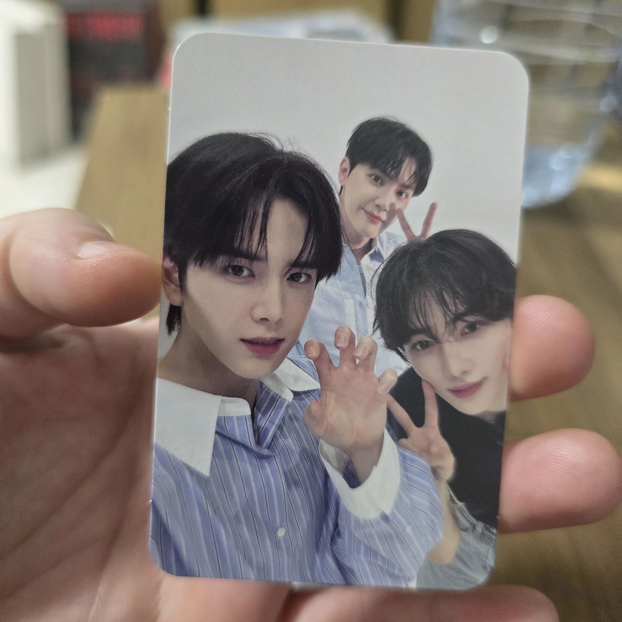 THE BOYZ THE BOYZ - Haknyeon & New & Younghoon - WORLD TOUR: Zeneration 2 Event trading card japan listing photo 1