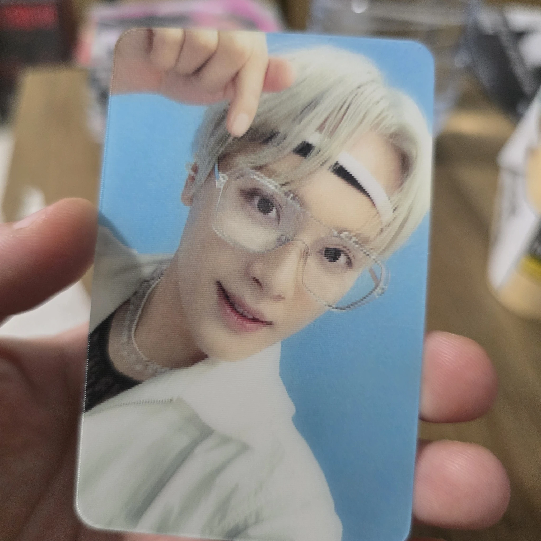 THE BOYZ Haknyeon THE BOYZ - Haknyeon - Thrill-ing Album lenticular album photocard kick version listing photo 1