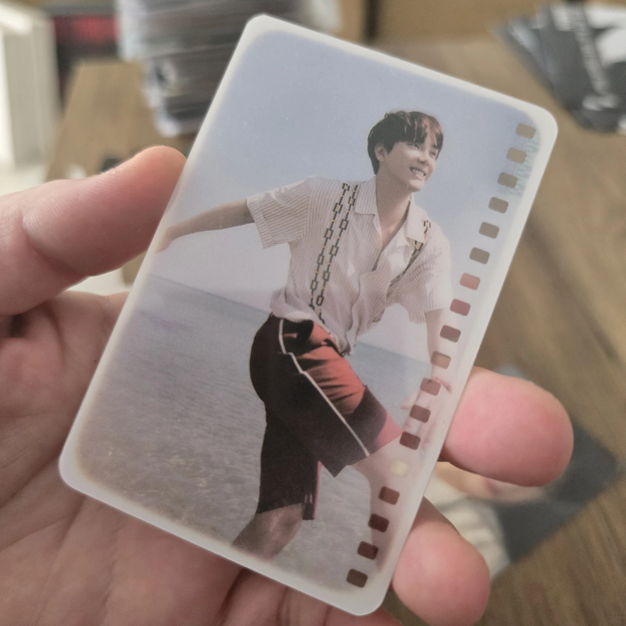 THE BOYZ Haknyeon THE BOYZ - Haknyeon - Be Aware Album album photocard special kit transparent listing photo 1