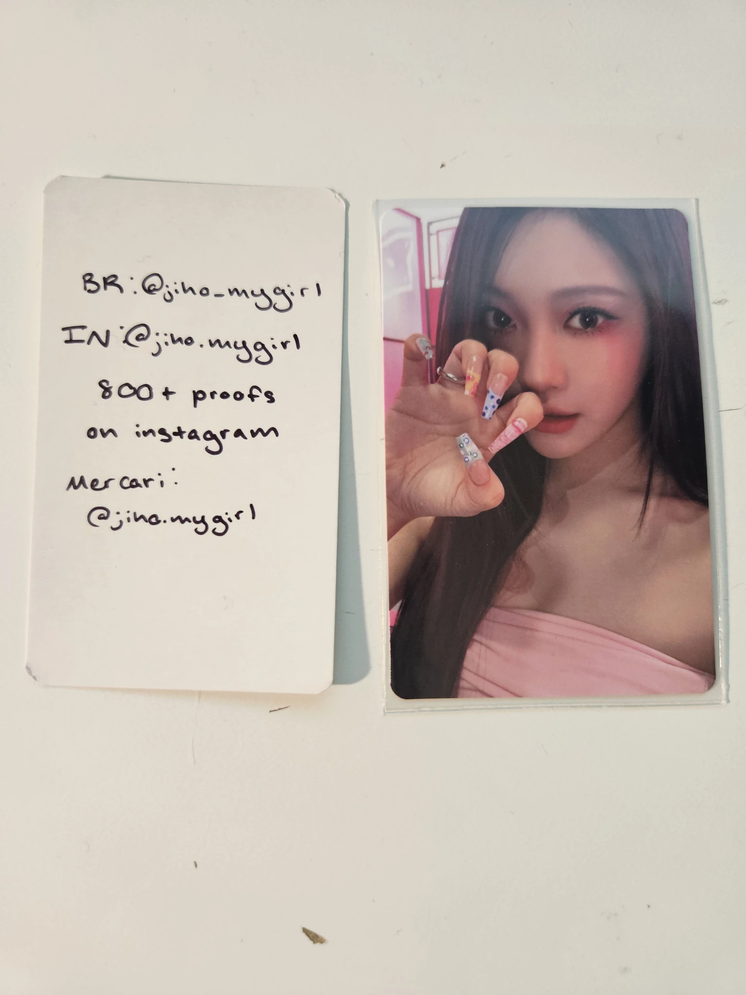 aespa Ningning AESPA - Ningning - HOT MESS Album poster ver. listing photo 1