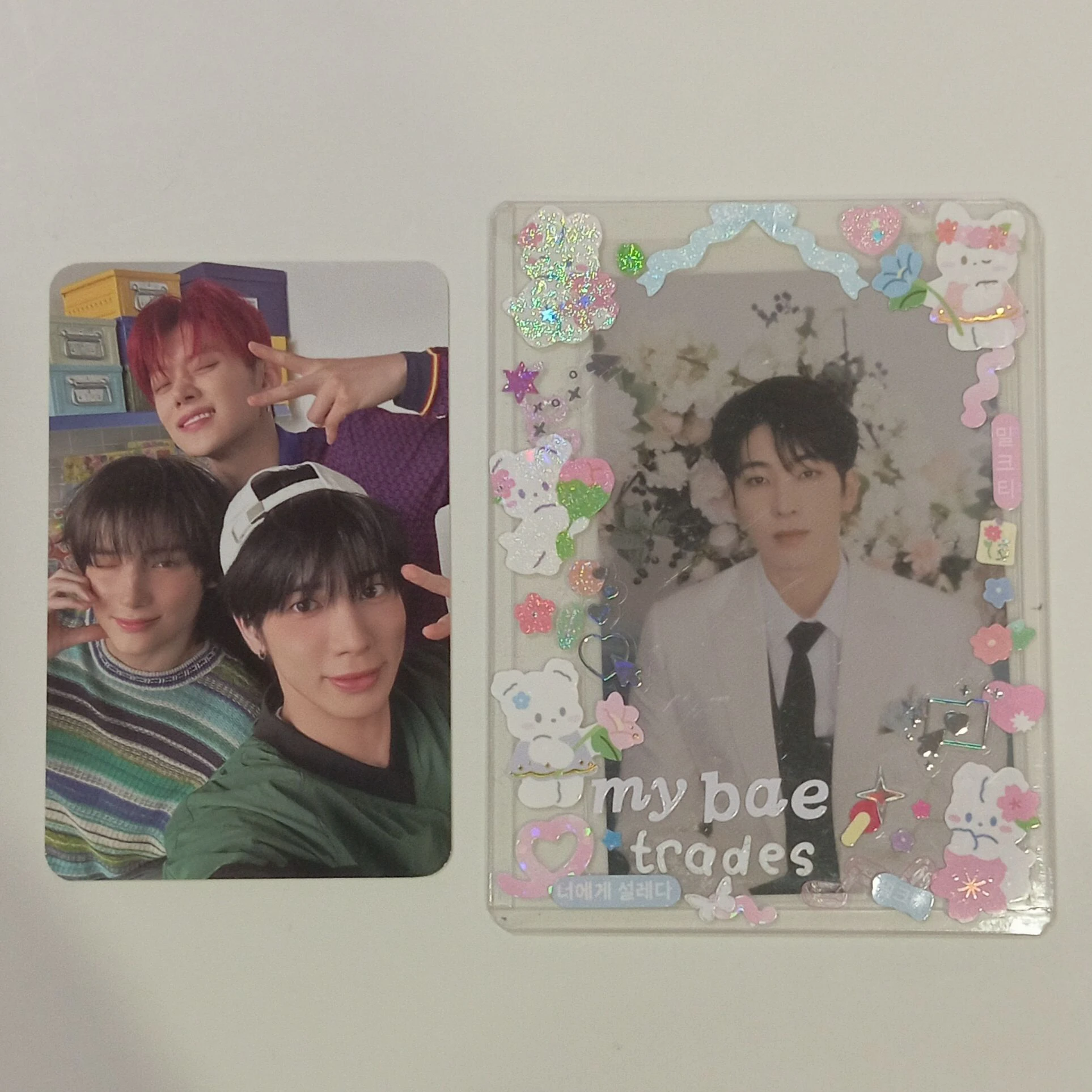TOMORROW X TOGETHER TOMORROW X TOGETHER - Yeonjun & Taehyun & Huening Kai - TXT Deco Kit 2025 Other merch photocard non-random listing photo 1