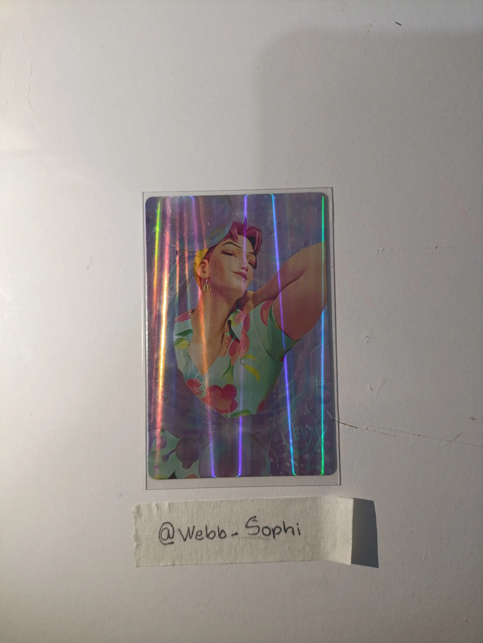 KPop Demon Hunters Abby Saja KPop Demon Hunters - Abby Saja - McDonald’s KPop Demon Hunters Meal Other brand collaboration purchase benefit mcdonald's holographic (hologram) listing photo 1