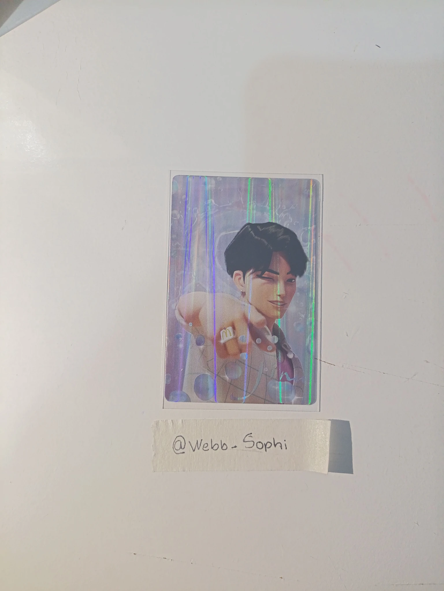 KPop Demon Hunters Jinu KPop Demon Hunters - Jinu - McDonald’s KPop Demon Hunters Meal Other saja boys breakfast meal mcdonald's brand collaboration purchase benefit holographic (hologram) listing photo 1
