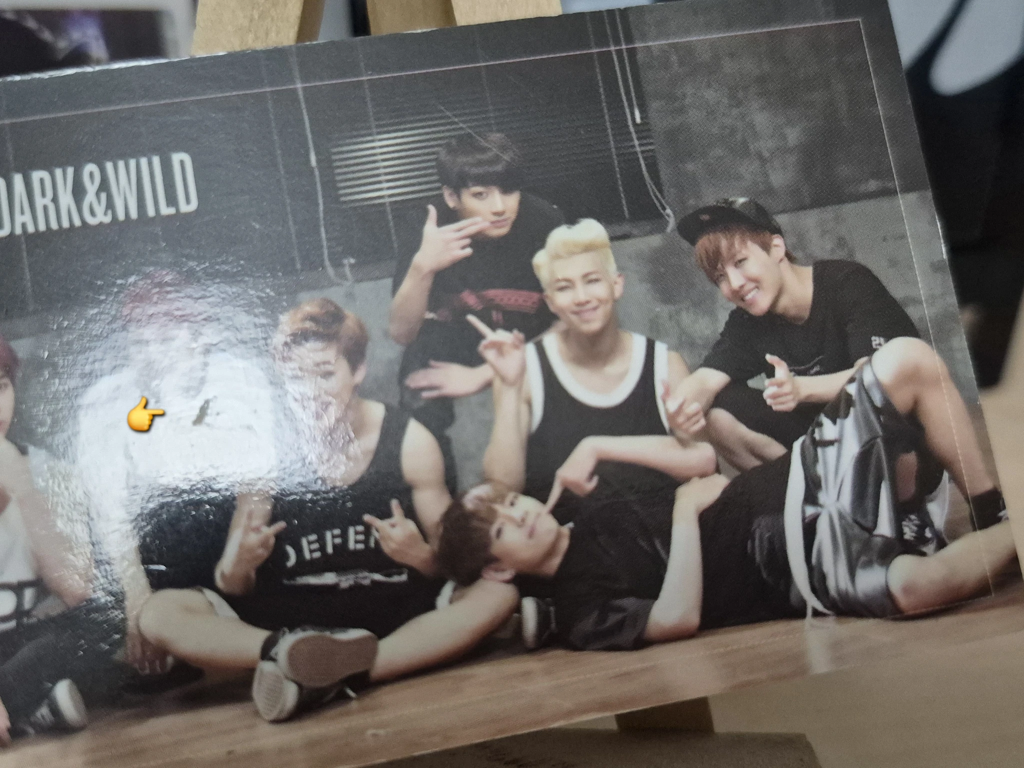 BTS BTS - Dark & Wild Album album photocard horizontal listing photo 3
