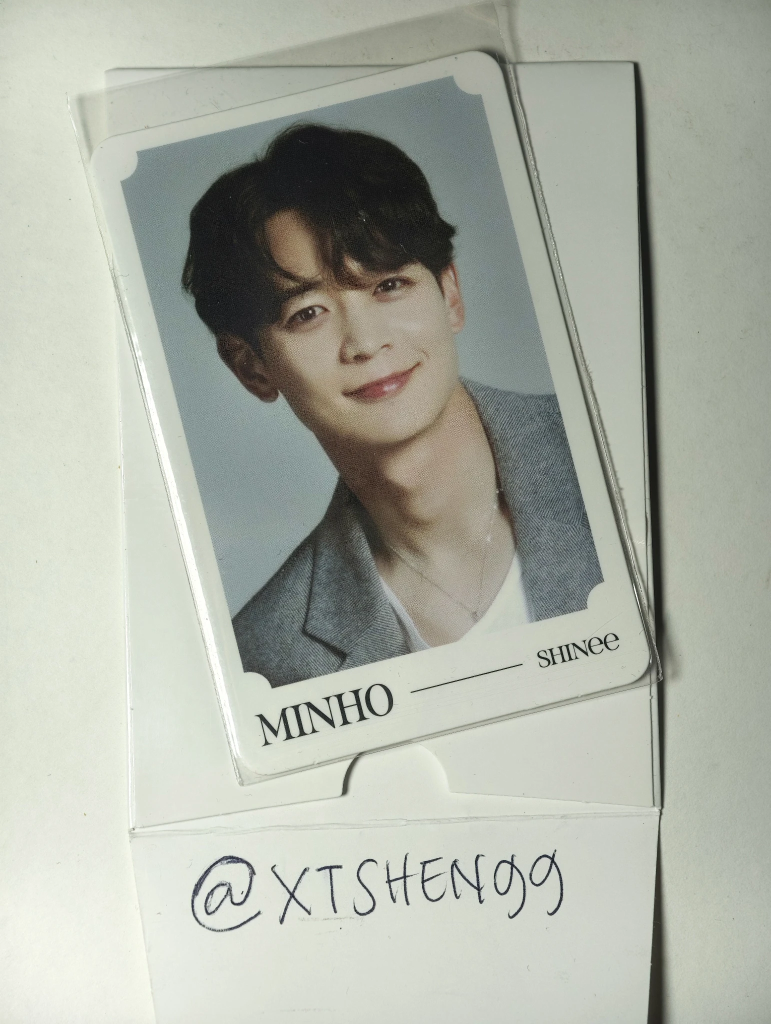 SHINee Minho SHINee - Minho - 2023 SHINee Fanmeeting 'Everyday is SHINee Day' : Piece of Shine Event merch photocard trading card listing photo 1