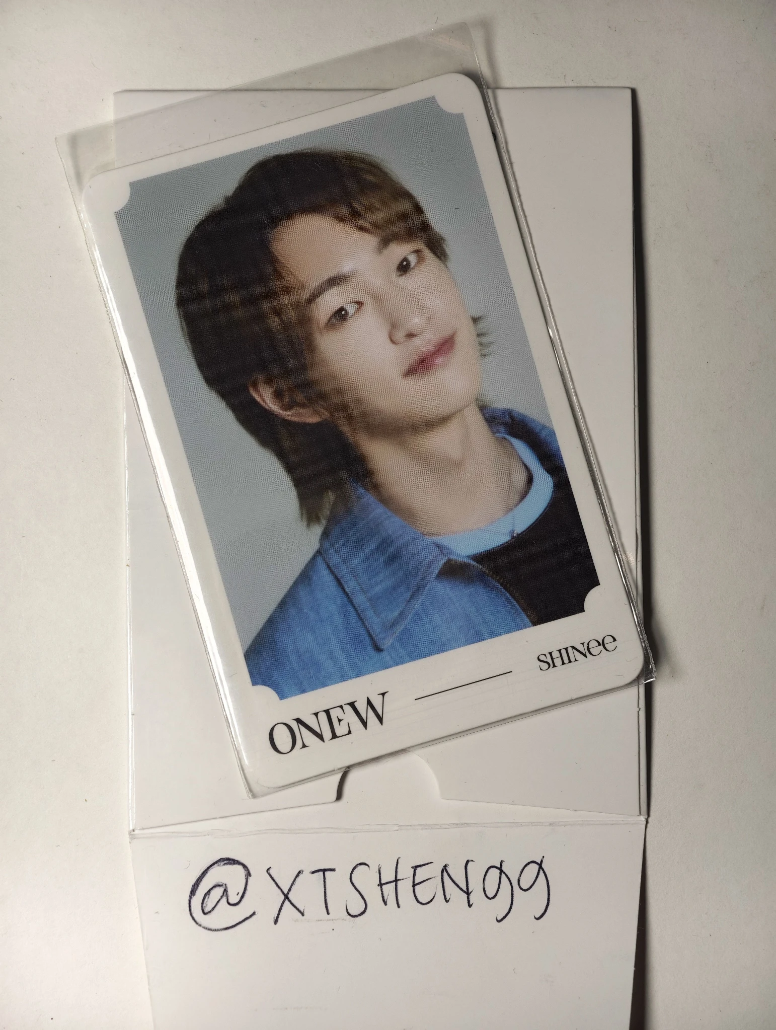 SHINee Onew SHINee - Onew - 2023 SHINee Fanmeeting 'Everyday is SHINee Day' : Piece of Shine Event trading card listing photo 1