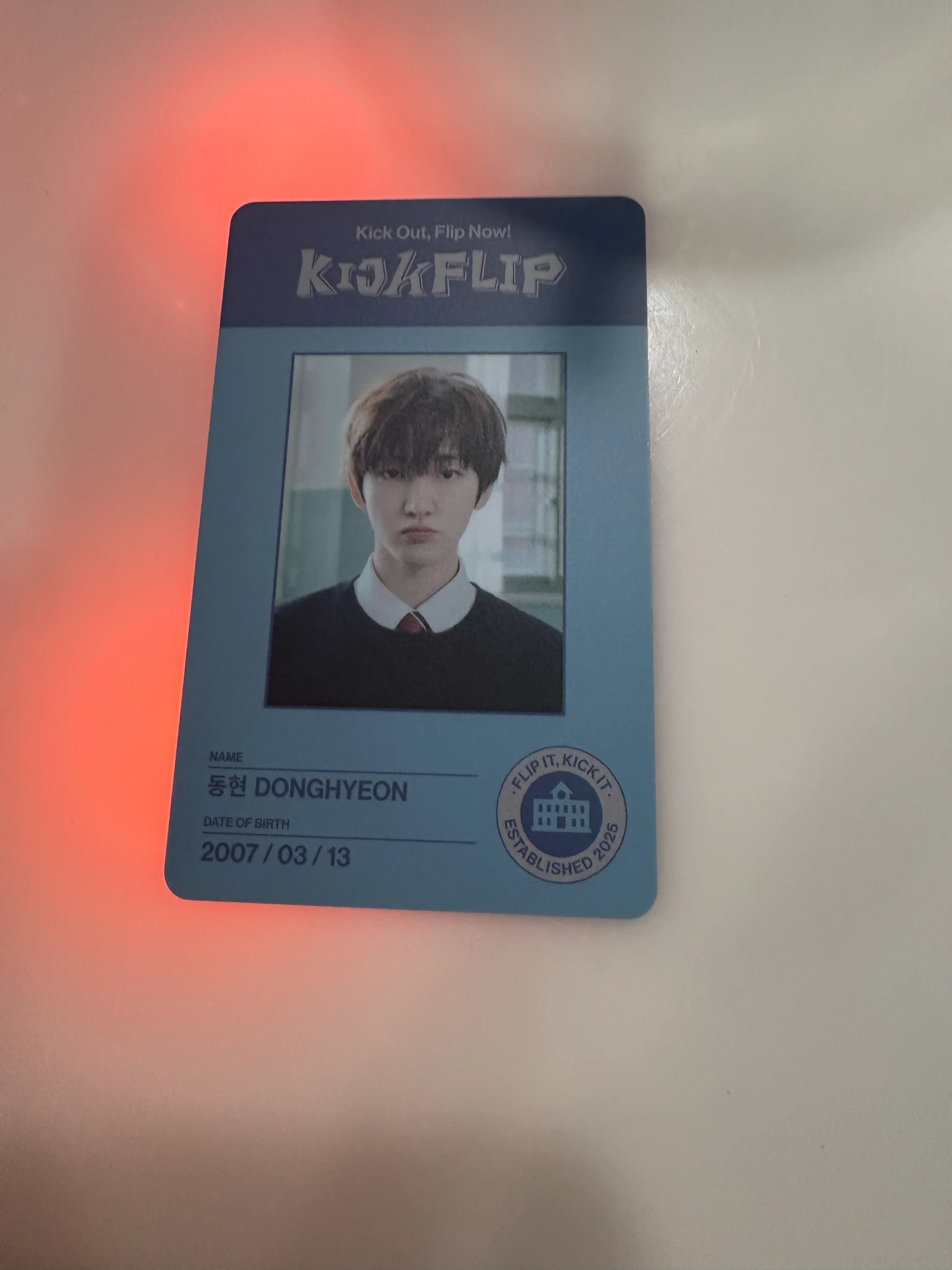 KickFlip Donghyeon KickFlip - Donghyeon - Kick Out, Flip Now! Album album photocard listing photo 1