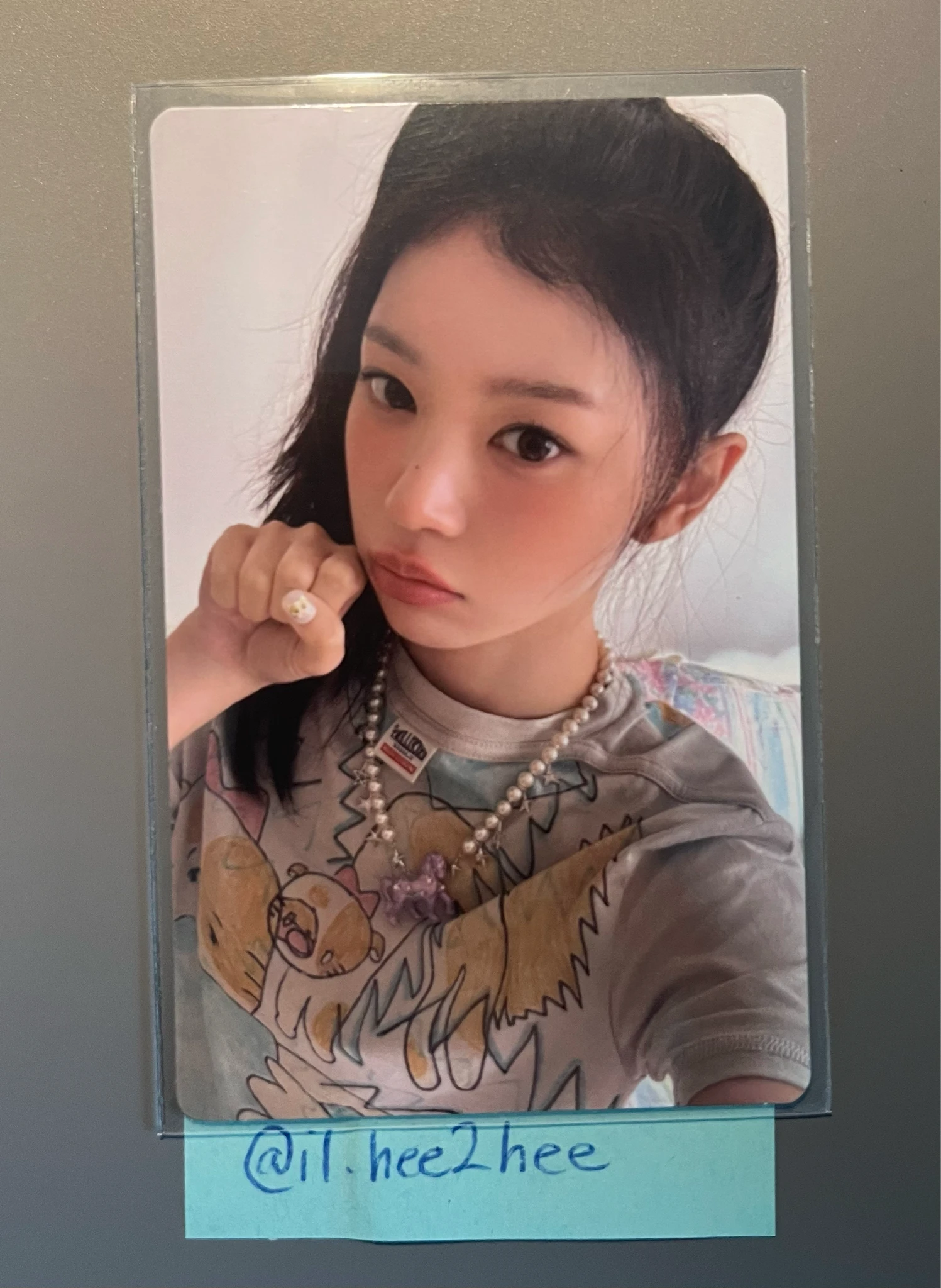 ILLIT Moka ILLIT - Moka - MAMIHLAPINATAPAI Album album photocard GRWM version listing photo 1