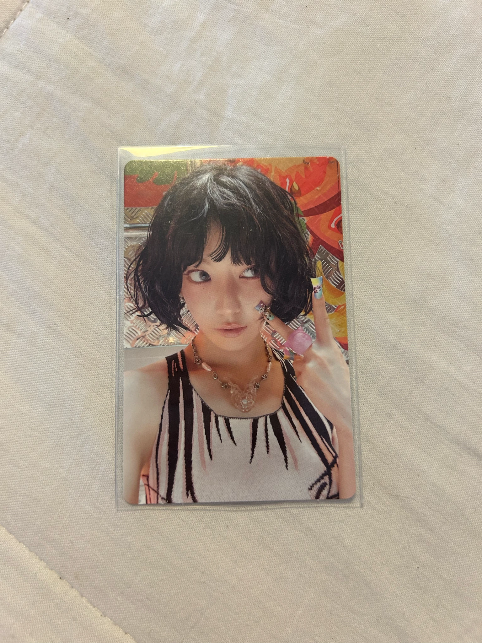 LE SSERAFIM Sakura LE SSERAFIM - Sakura - SPAGHETTI Album album photocard stress ball listing photo 1