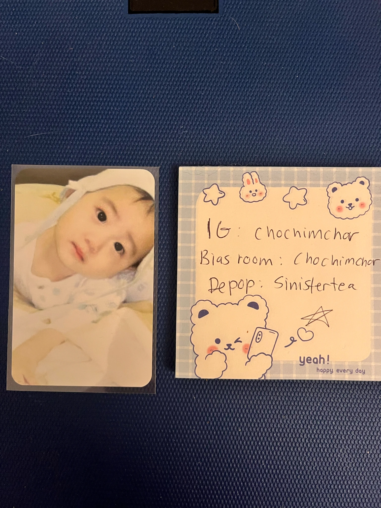xikers Minjae xikers - Minjae - HOUSE OF TRICKY : Trial And Error Album makestar winner benefit round 5 video call/fancall fansign photocard set listing photo 1