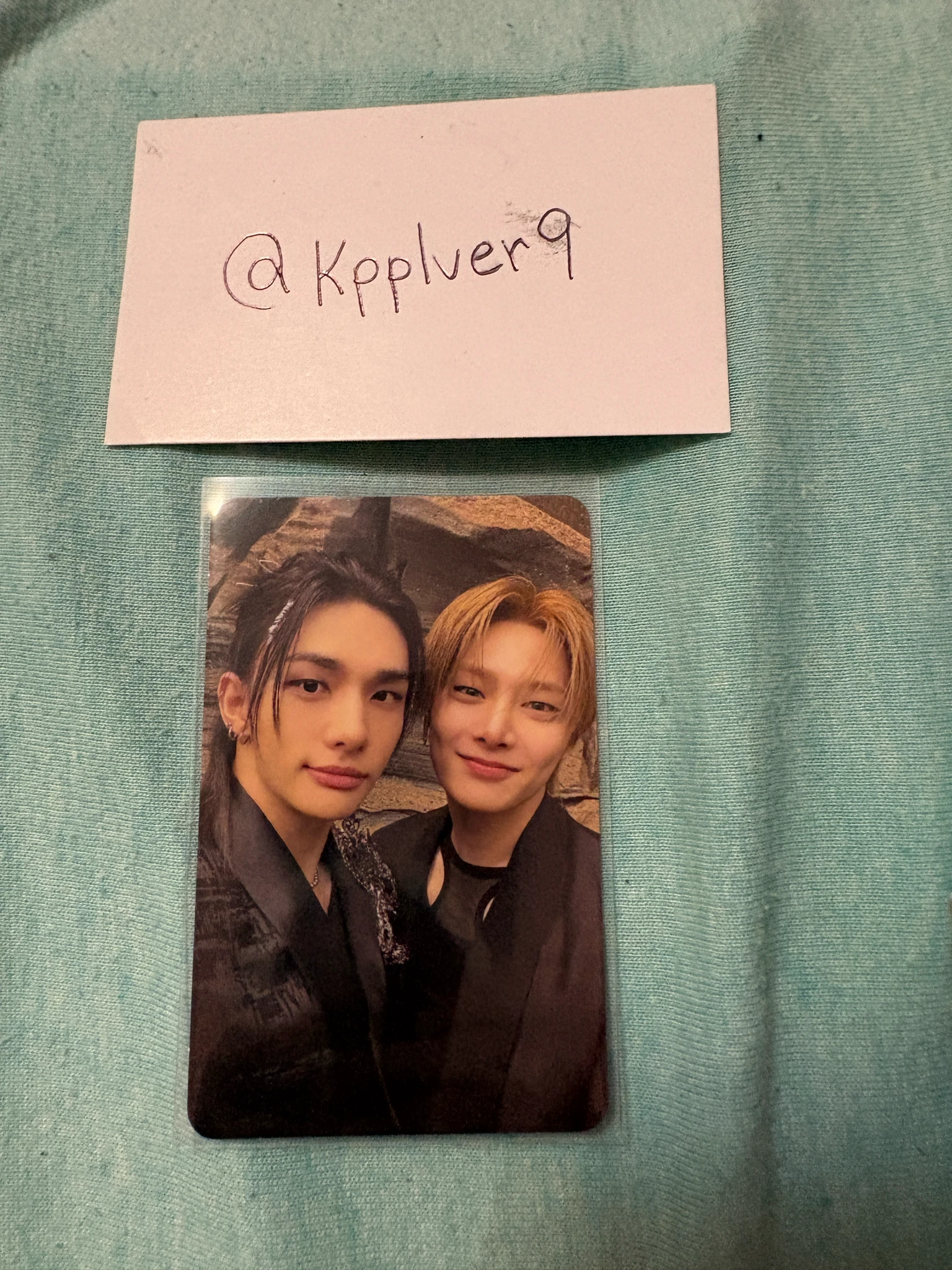 Stray Kids Stray Kids - Hyunjin & I.N - This & That Album album photocard this version listing photo 1