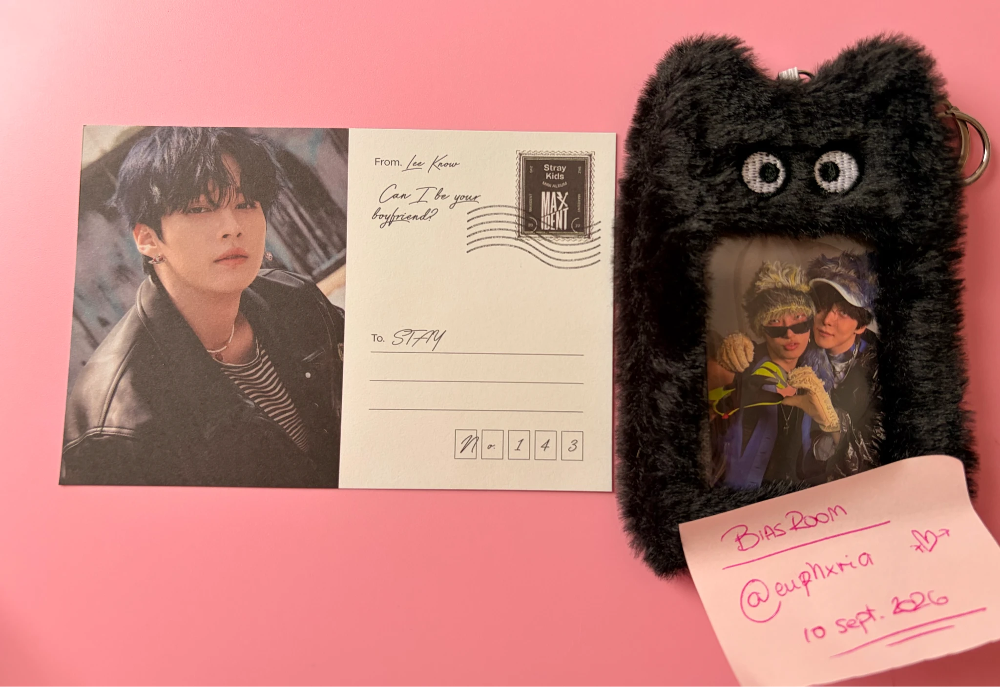 Stray Kids Lee Know Stray Kids - Lee Know - Maxident Album postcard album inclusion pre-order benefit (pob) listing photo 1