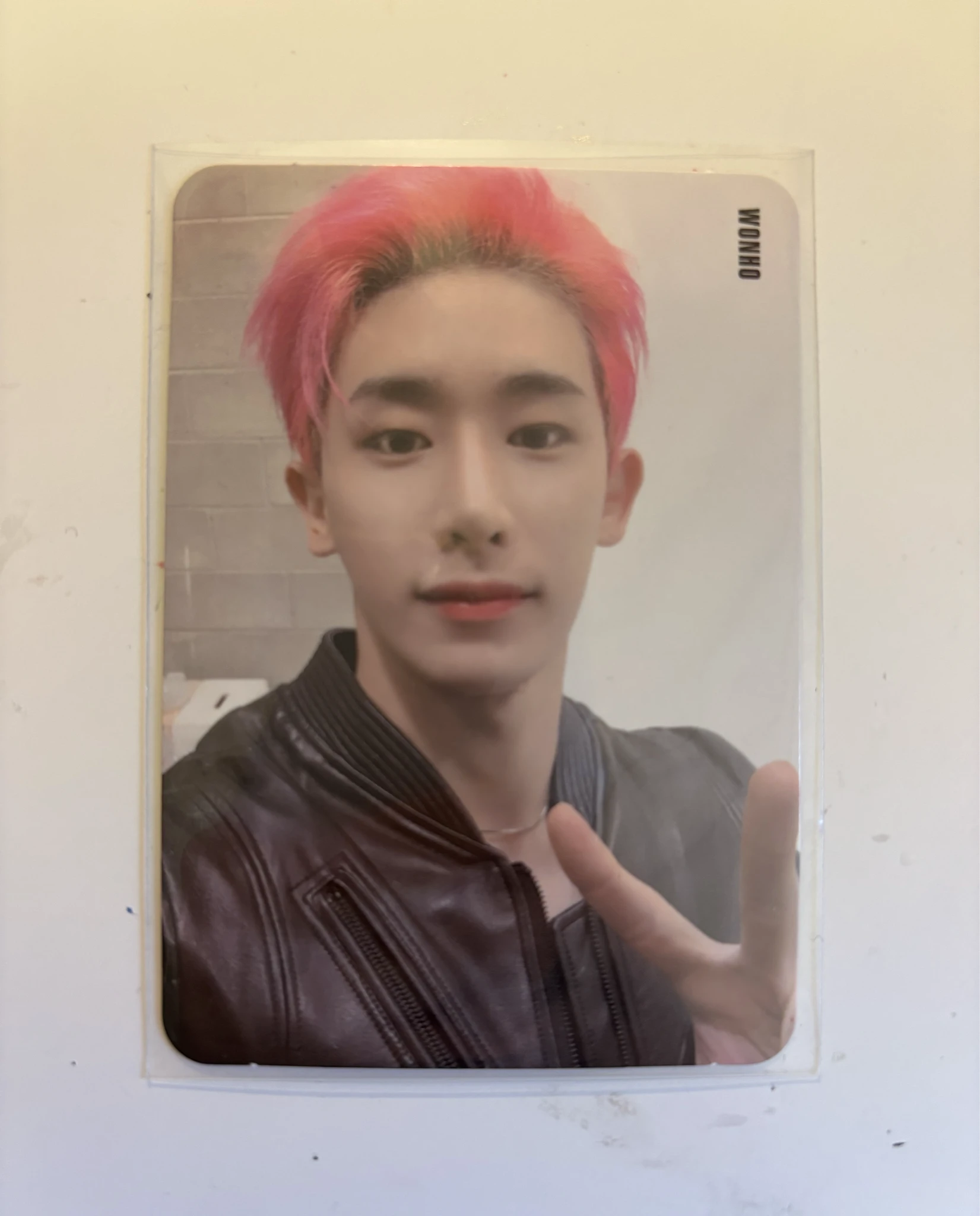 MONSTA X Wonho MONSTA X - Wonho - 2019 World Tour - We Are Here Event photocard set A version listing photo 1