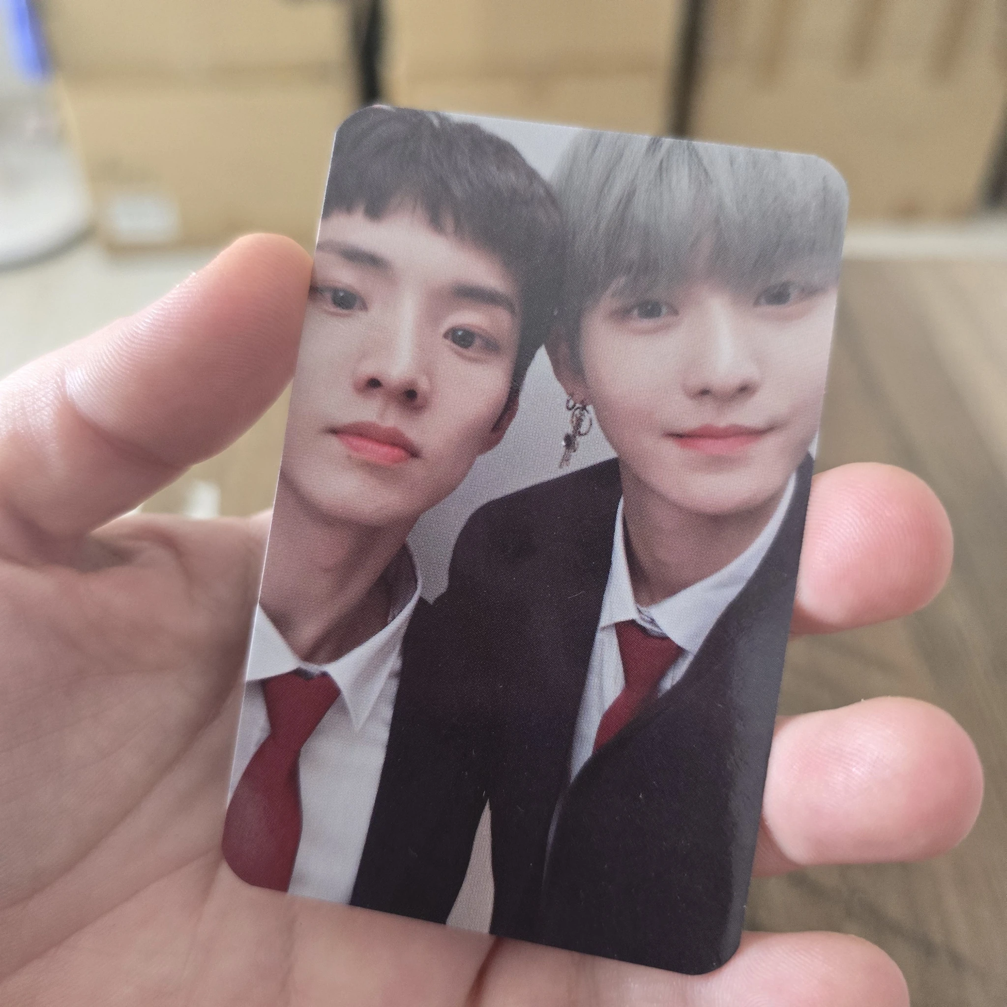 THE BOYZ THE BOYZ - Hyunjun Hur (ex. Hwall) & Q - The Sphere Album album photocard unit photocard listing photo 1