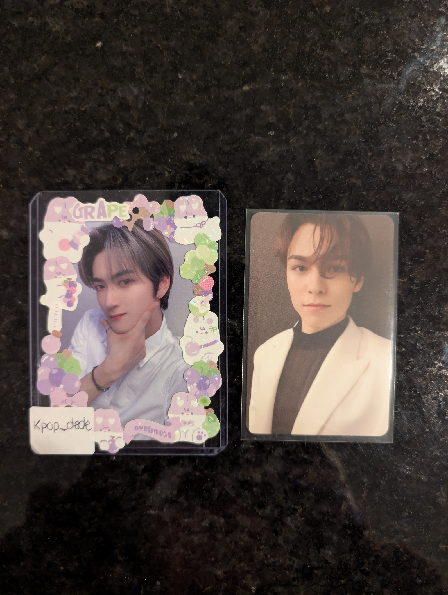 SEVENTEEN Vernon SEVENTEEN - Vernon - Your Choice Album album photocard other side ver. listing photo 1