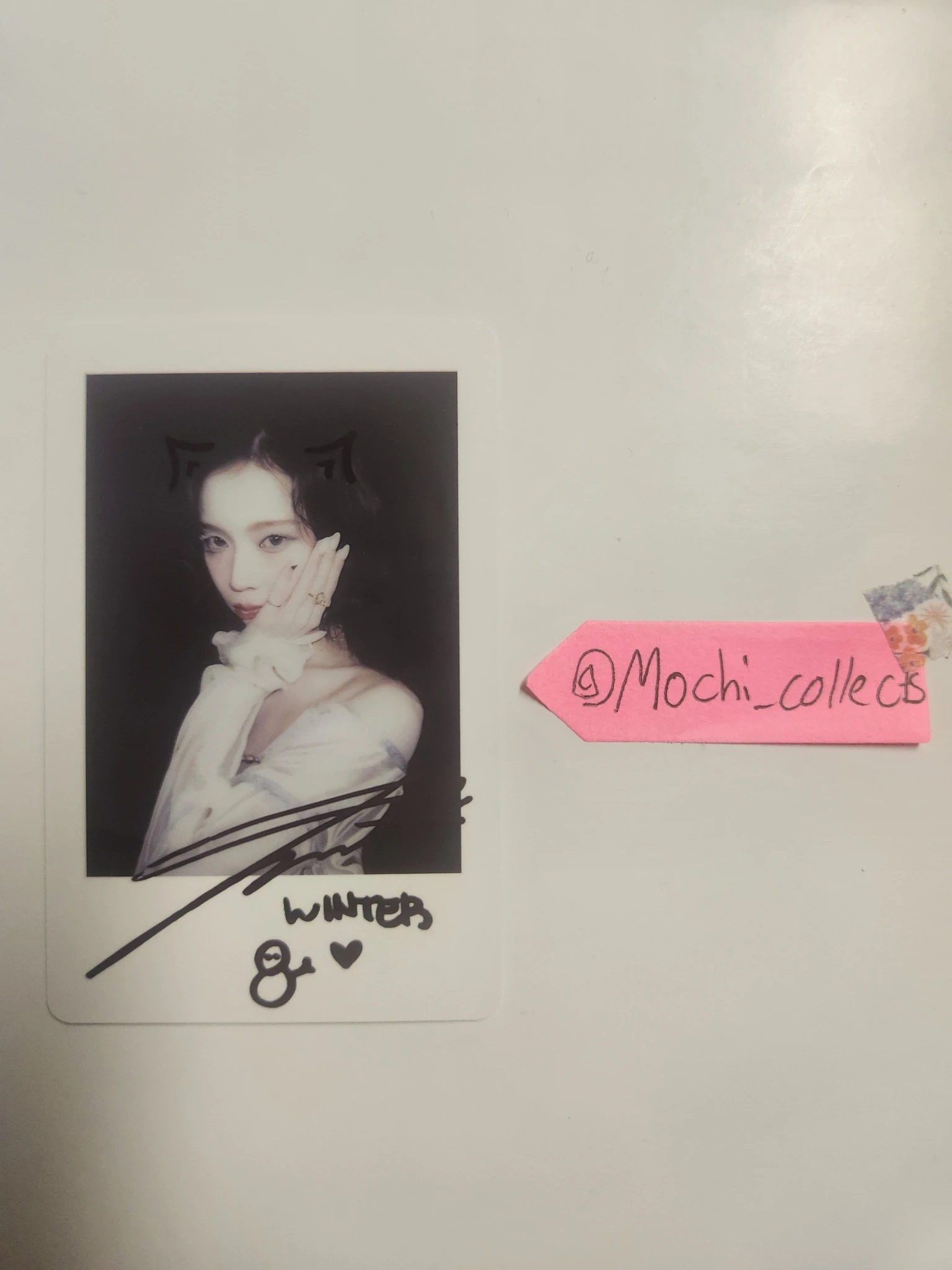 aespa Winter aespa - Winter - Winter X MOEVIR Other polaroid china listing photo 1