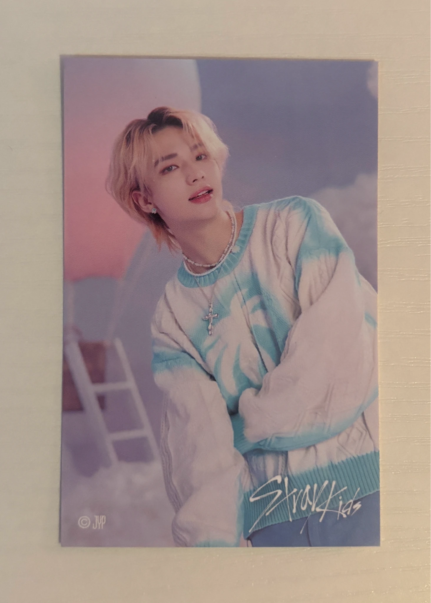 Stray Kids Hyunjin Stray Kids - Hyunjin - 5-Star Dome Tour 2023 Event sticker jpfc (japan fanclub) lottery round 2 version 2 sticker card supplemental listing photo 1