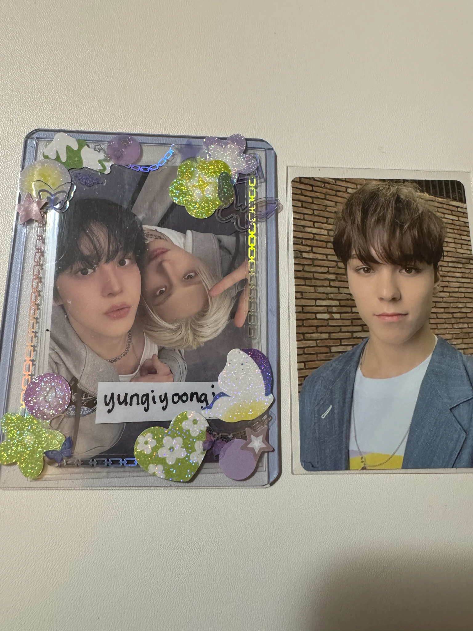 SEVENTEEN Vernon SEVENTEEN - Vernon - An Ode Album album photocard begin version blue back listing photo 1
