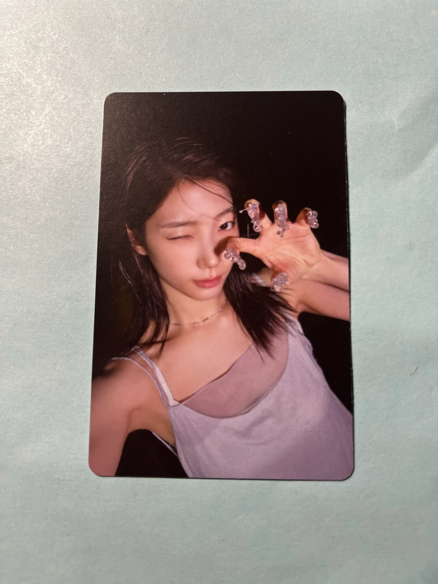 LE SSERAFIM Kazuha LE SSERAFIM - Kazuha - PUREFLOW pt.1 Album album photocard photocard set weverse album version A version listing photo 1