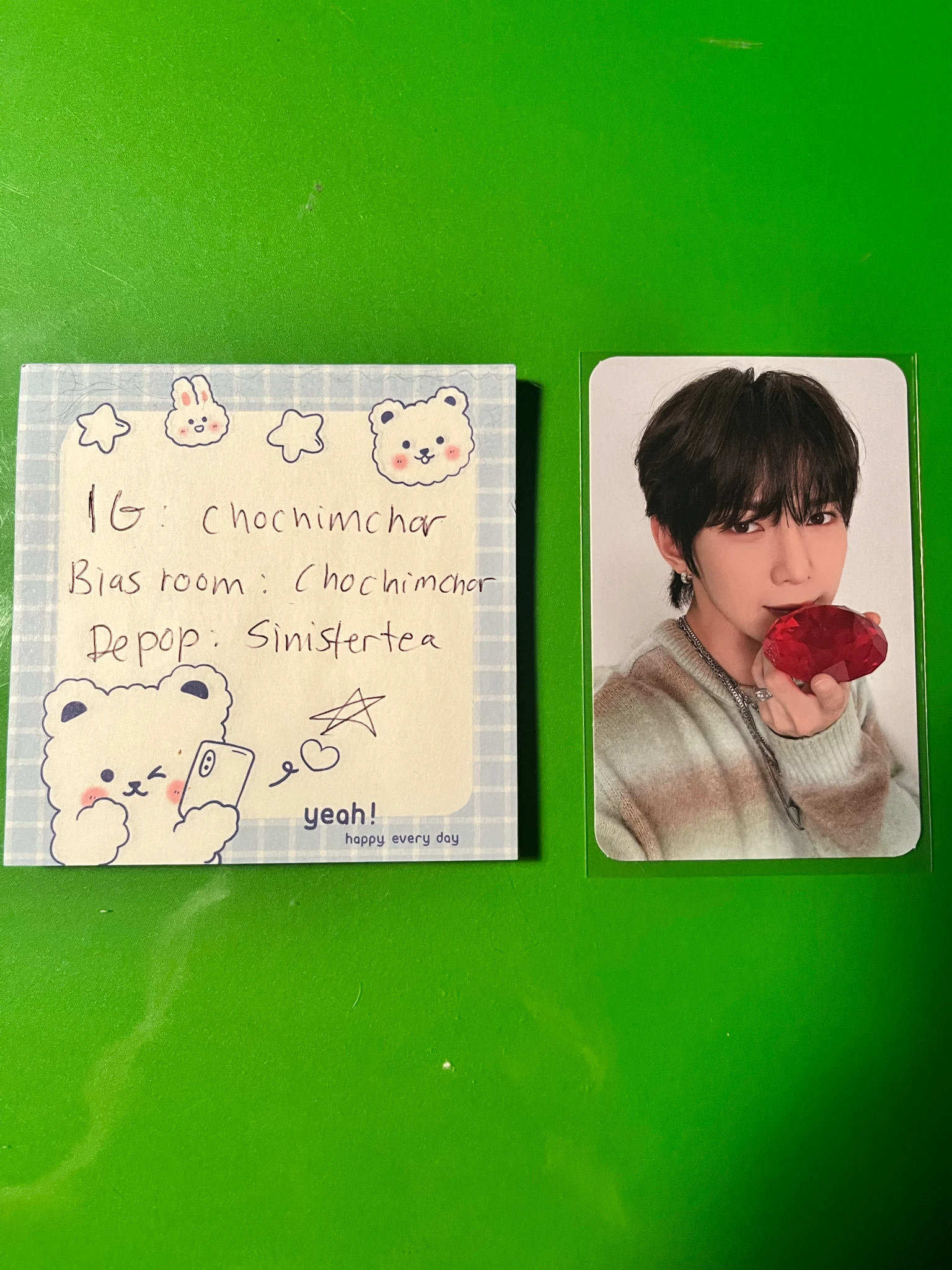 ATEEZ Yeosang ATEEZ - Yeosang - 2024 SEASONS GREETINGS Other yes24 pob (pre-order benefit) listing photo 1