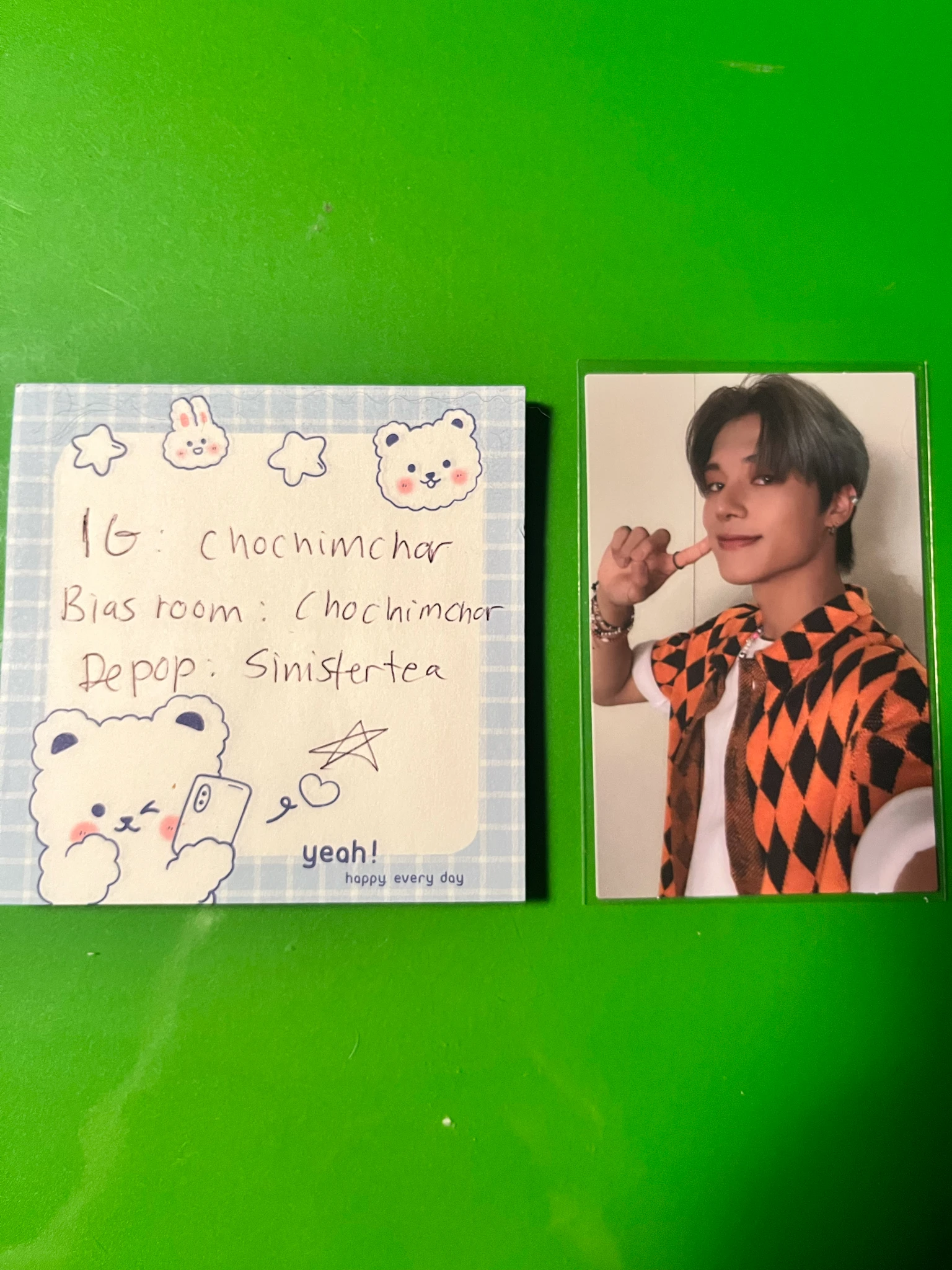 ATEEZ Wooyoung ATEEZ - Wooyoung - ZERO : FEVER Part.3 Album album photocard A version limited version listing photo 1