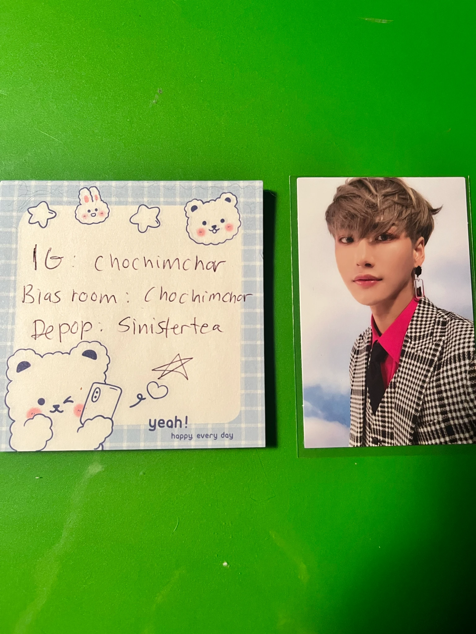 ATEEZ Seonghwa ATEEZ - Seonghwa - ZERO : FEVER Part.2 Album album photocard Z version listing photo 1