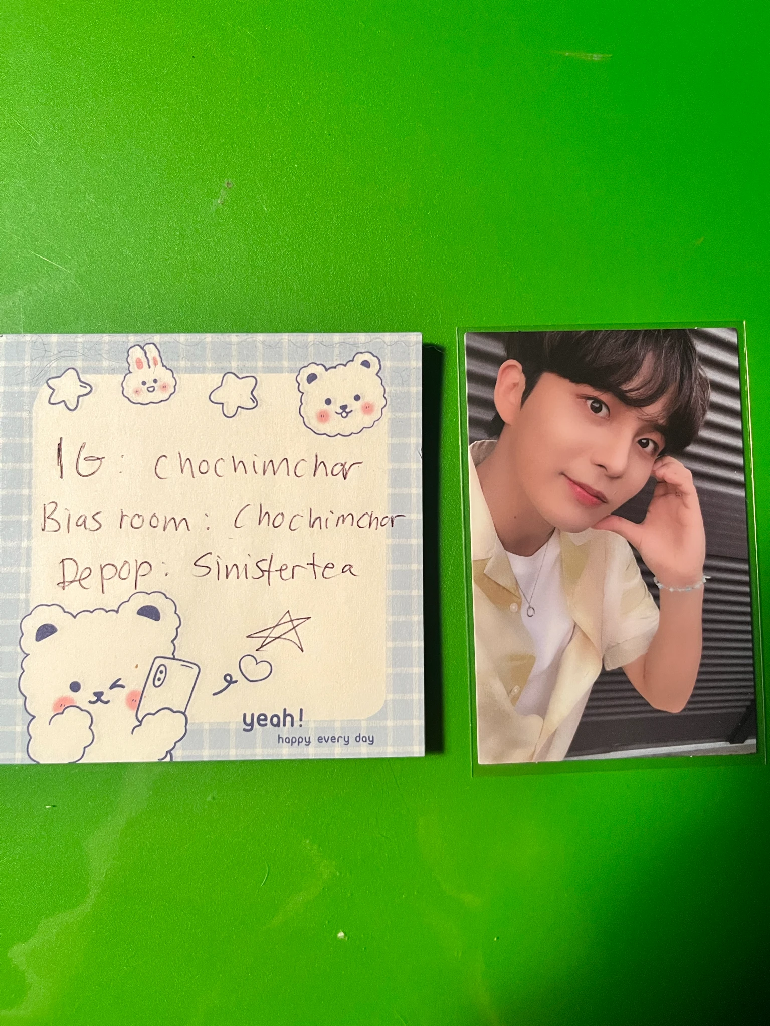 ATEEZ Jongho ATEEZ - Jongho - ZERO : FEVER Part.3 Album album photocard A version version 2 listing photo 1