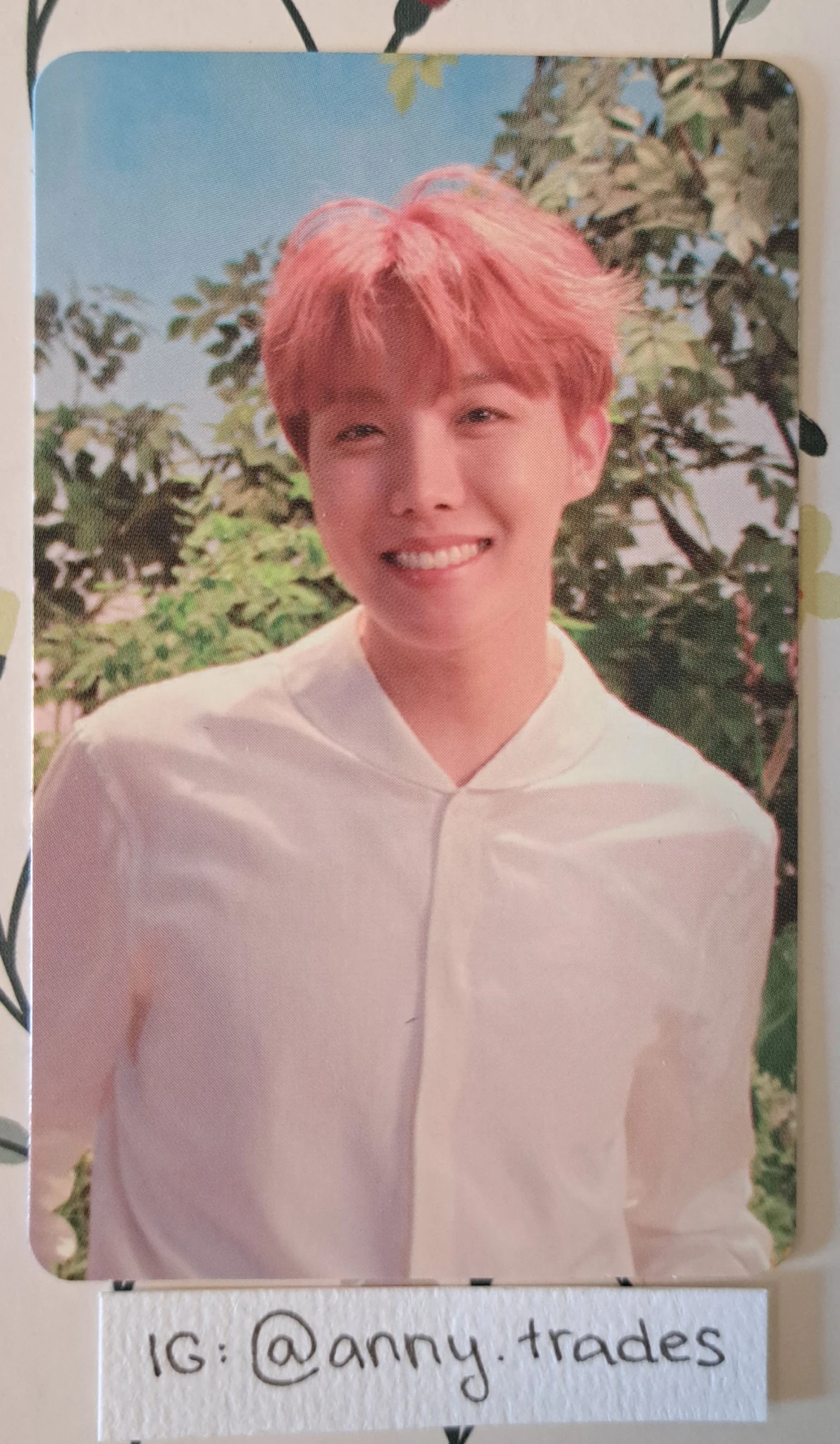 BTS j-hope BTS - J-HOPE - Love Yourself: Her Album album photocard O ver. listing photo 1