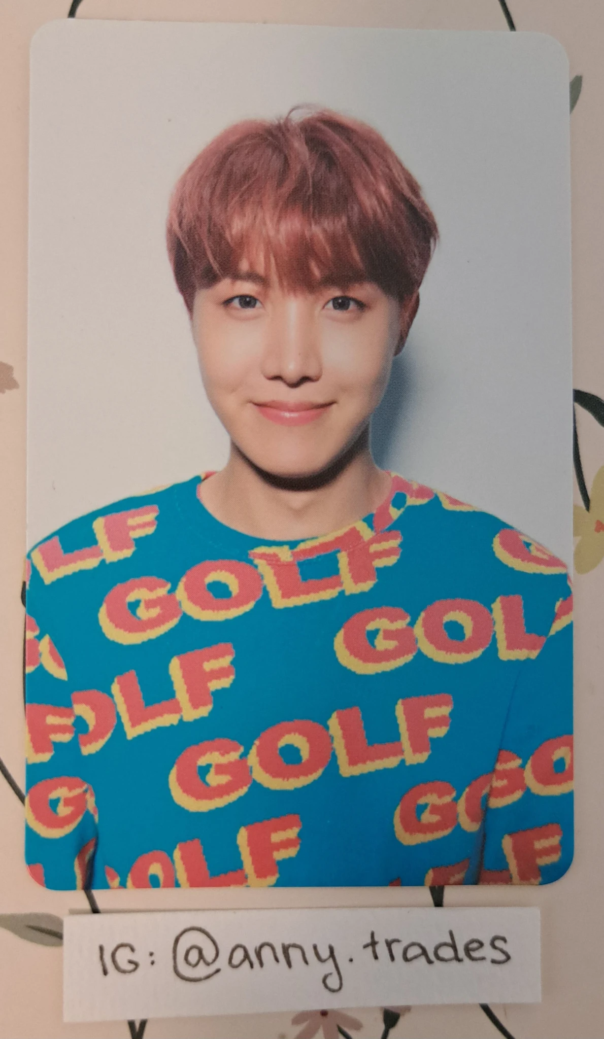 BTS j-hope BTS - J-HOPE - Love Yourself: Her Album album photocard V ver. listing photo 1