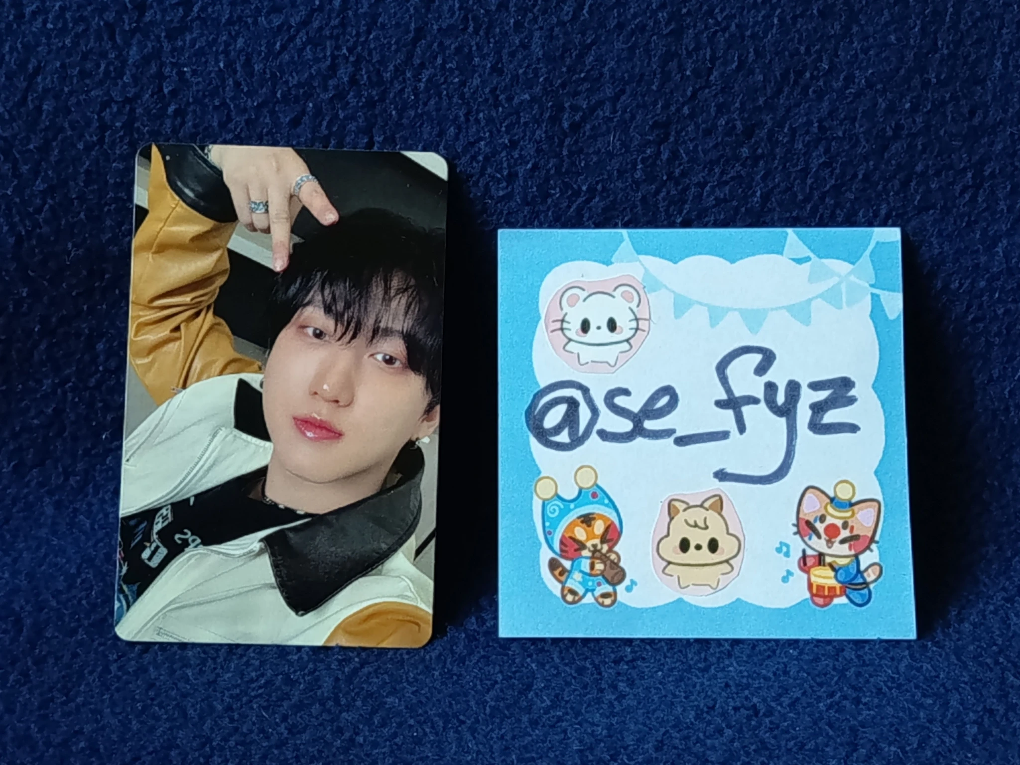 Stray Kids Changbin Stray Kids - Changbin - ATE Album pre-order benefit (pob) jyp shop listing photo 1