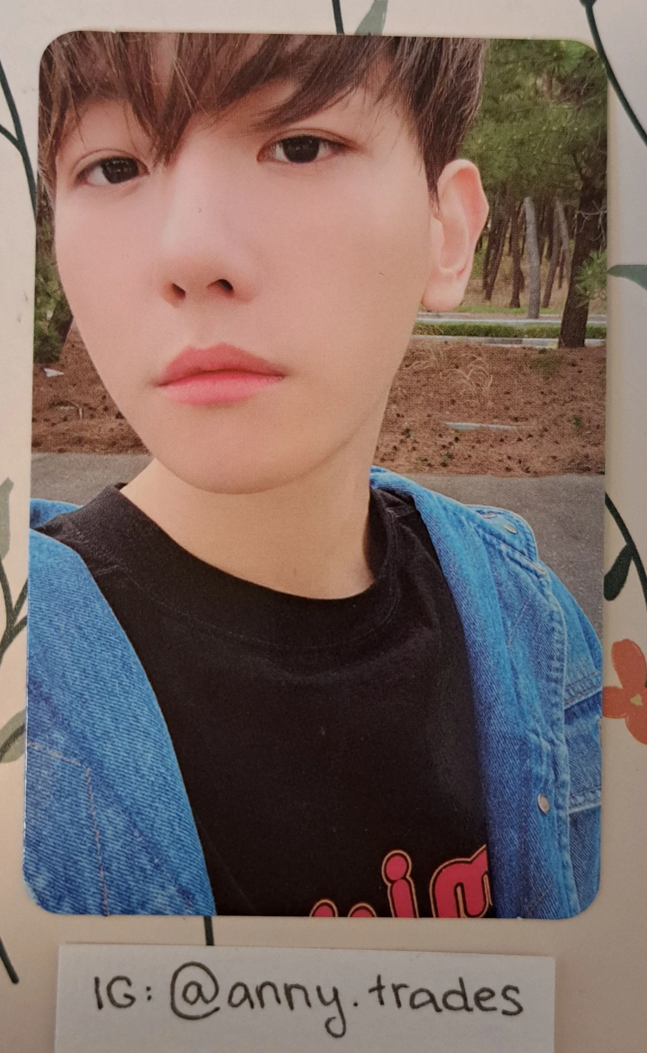 EXO Baekhyun EXO - Baekhyun - Delight Album mint version album photocard listing photo 1