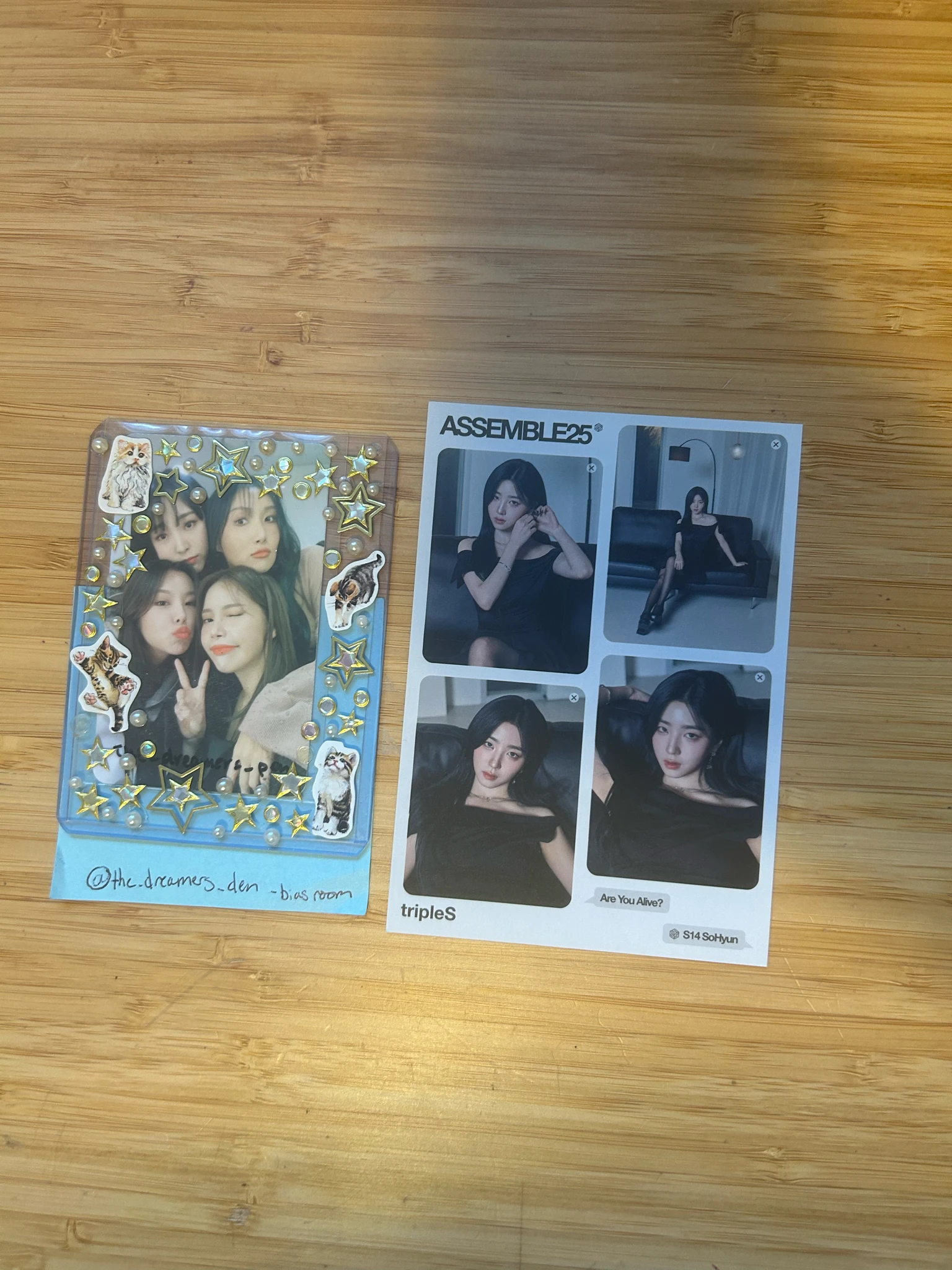 tripleS Sohyun tripleS - Sohyun - Assemble25 Album album inclusion visual card are you alive version listing photo 1