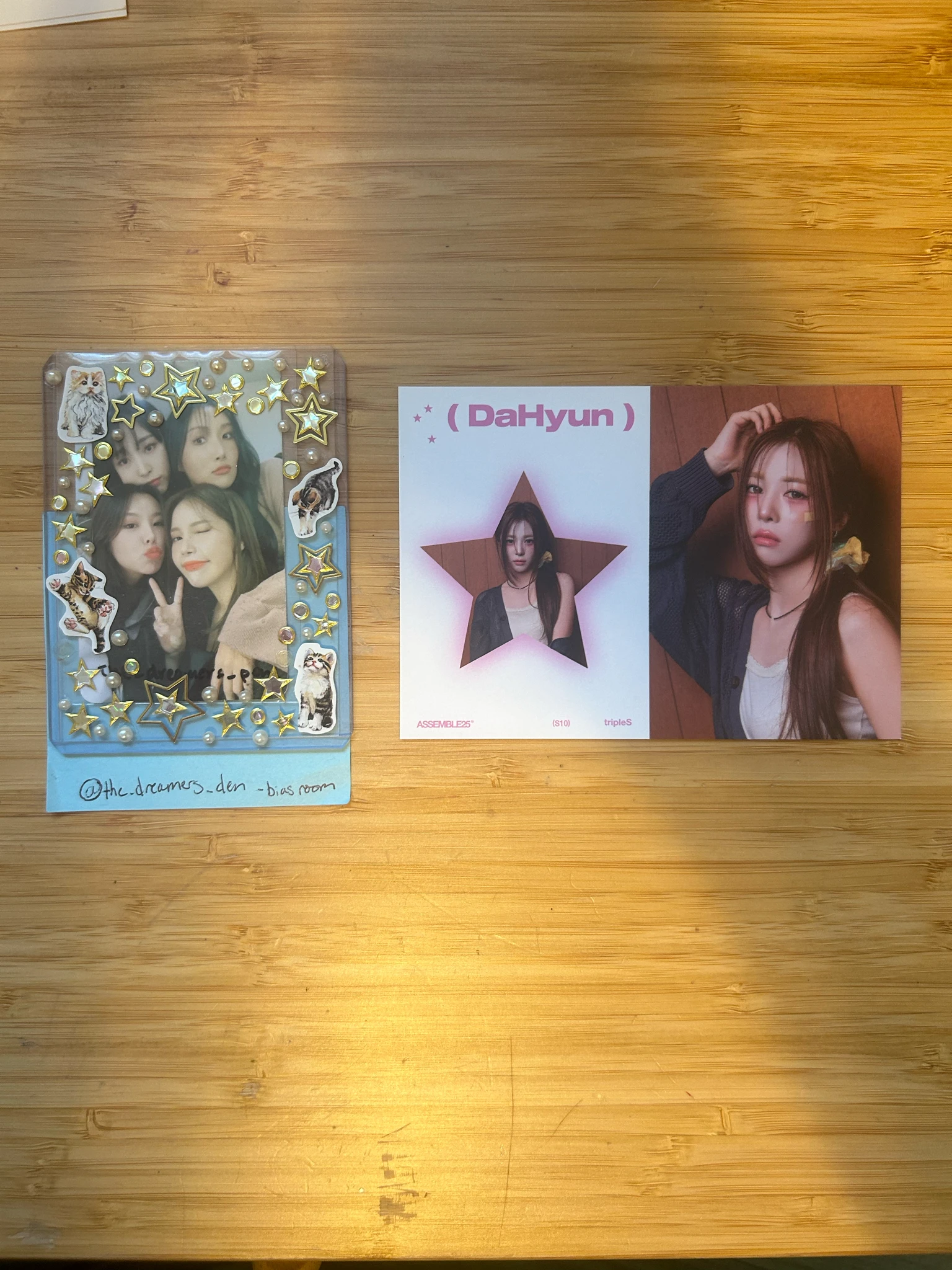 tripleS Dahyun tripleS - Dahyun - Assemble25 Album postcard we so alive version album inclusion listing photo 1