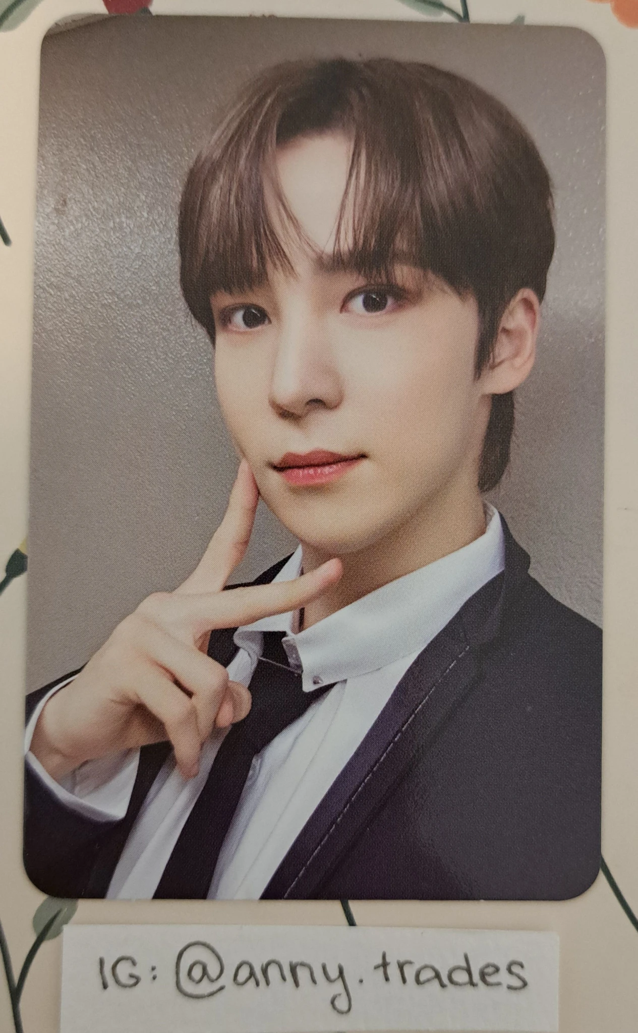 ATEEZ Yunho ATEEZ - Yunho - THE WORLD EP.FIN: WILL Album pre-order benefit (pob) makestar listing photo 1