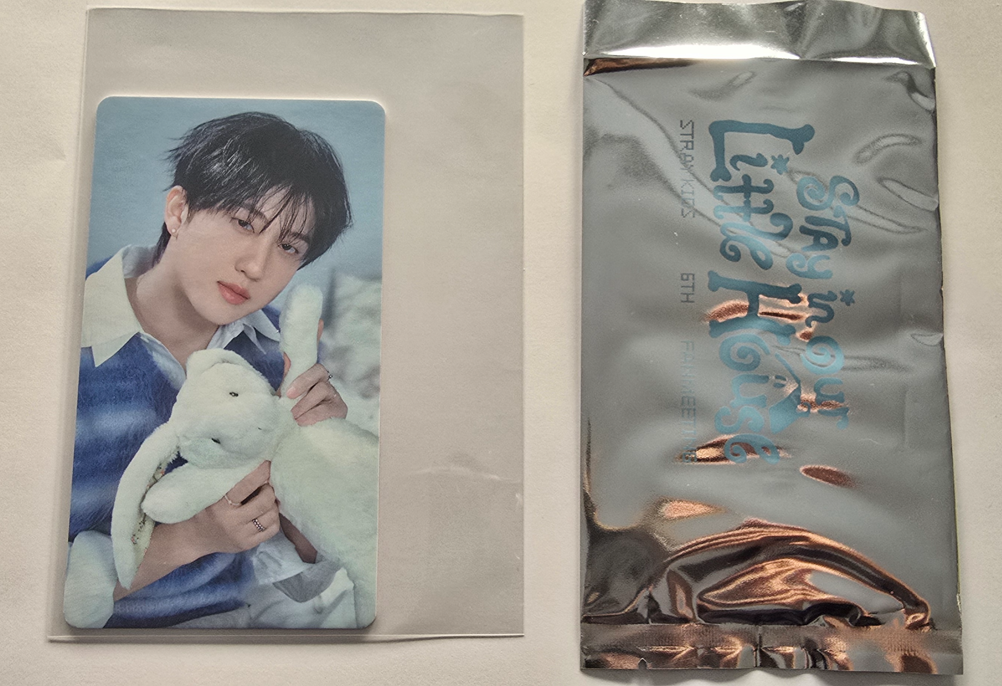 Stray Kids Changbin Stray Kids - Changbin - 6th Fanmeeting - STAY in Our Little House Event trading card non-standard size merch listing photo 2